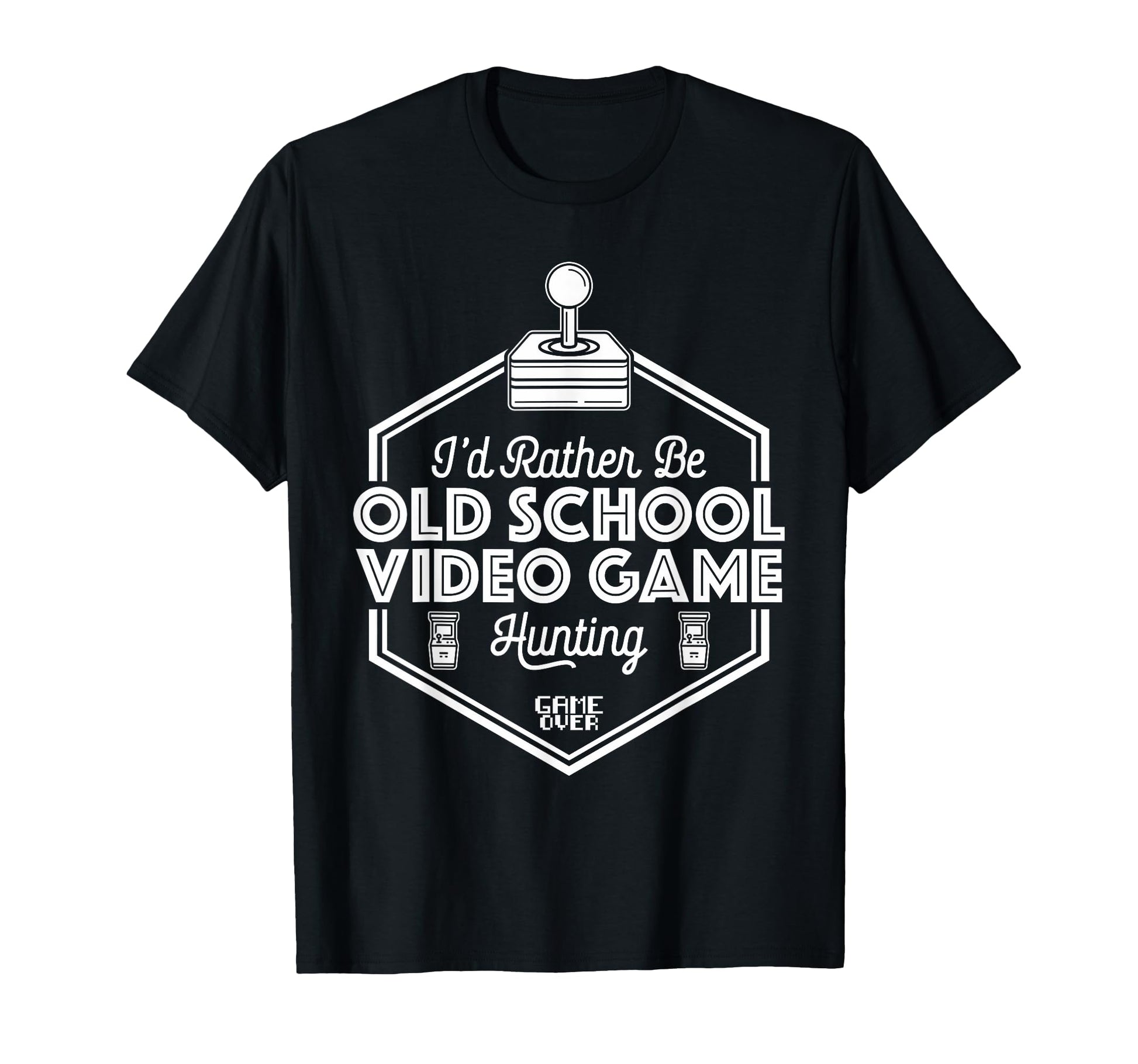 Id Rather Be Old School Gaming T-Shirt - Casual Everyday Wear for Adults - T-Shirt, Sweatshirt, Hoodie