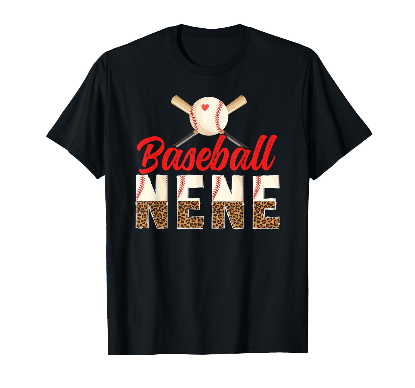 Baseball Nene Leopard Nene Baseball T-Shirt - Aesthetic Graphic Men Women - T-Shirt, Sweatshirt, Hoodie