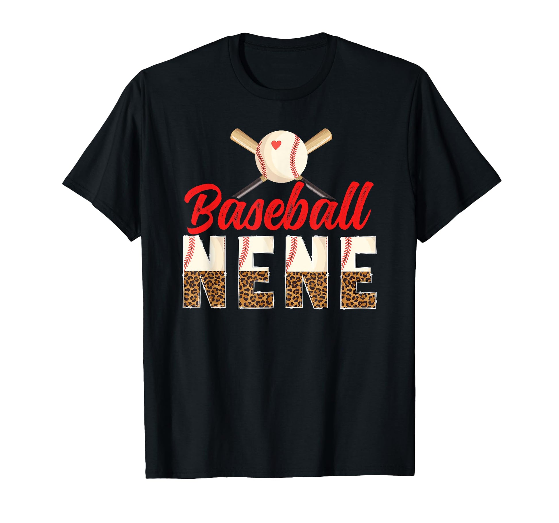 Baseball Nene Leopard Nene Baseball T-Shirt - Aesthetic Graphic Men Women - T-Shirt, Sweatshirt, Hoodie