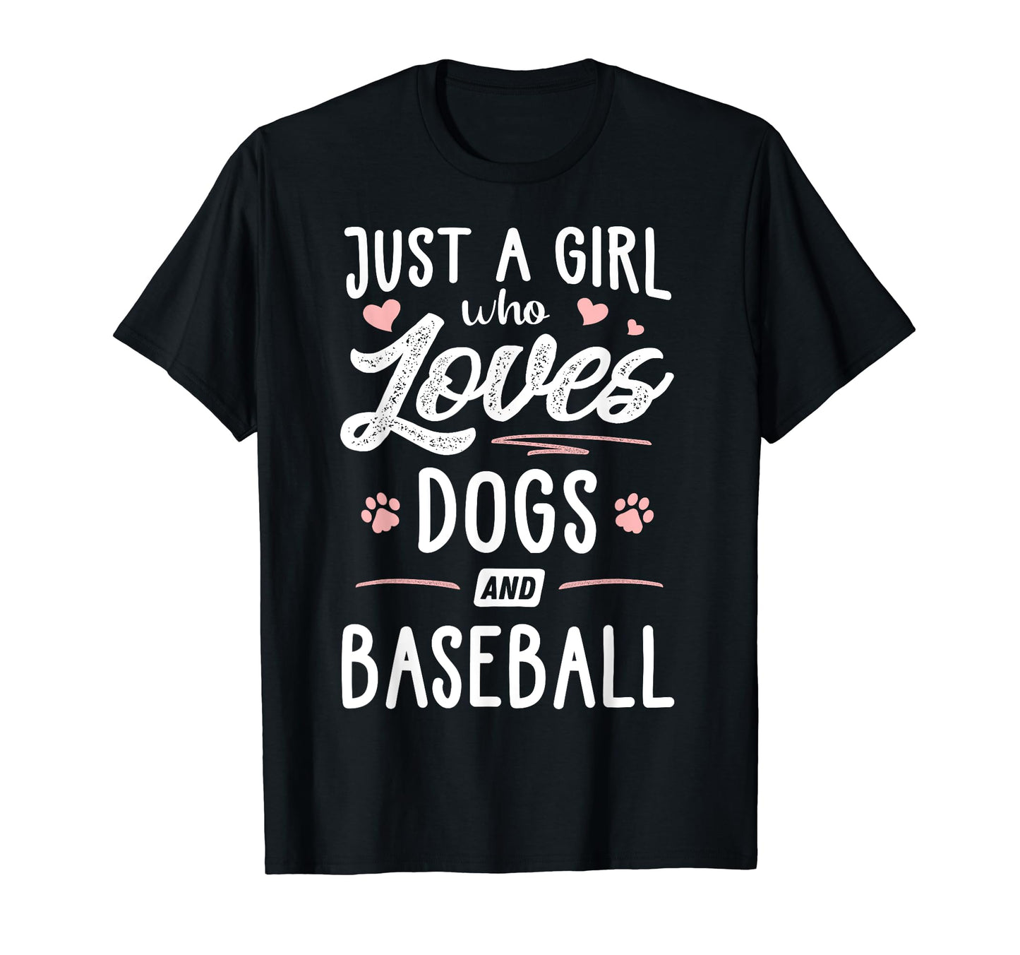 Just Who Loves Dogs And Baseball Gift T-Shirt - Custom Art Print Men Women - T-Shirt, Sweatshirt, Hoodie
