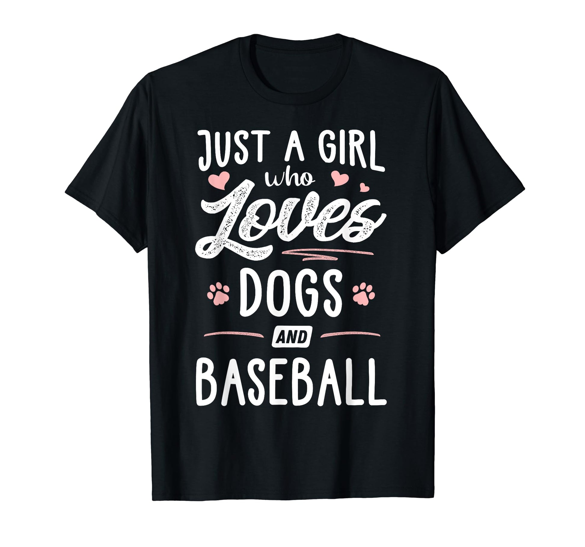 Just Who Loves Dogs And Baseball Gift T-Shirt - Custom Art Print Men Women - T-Shirt, Sweatshirt, Hoodie