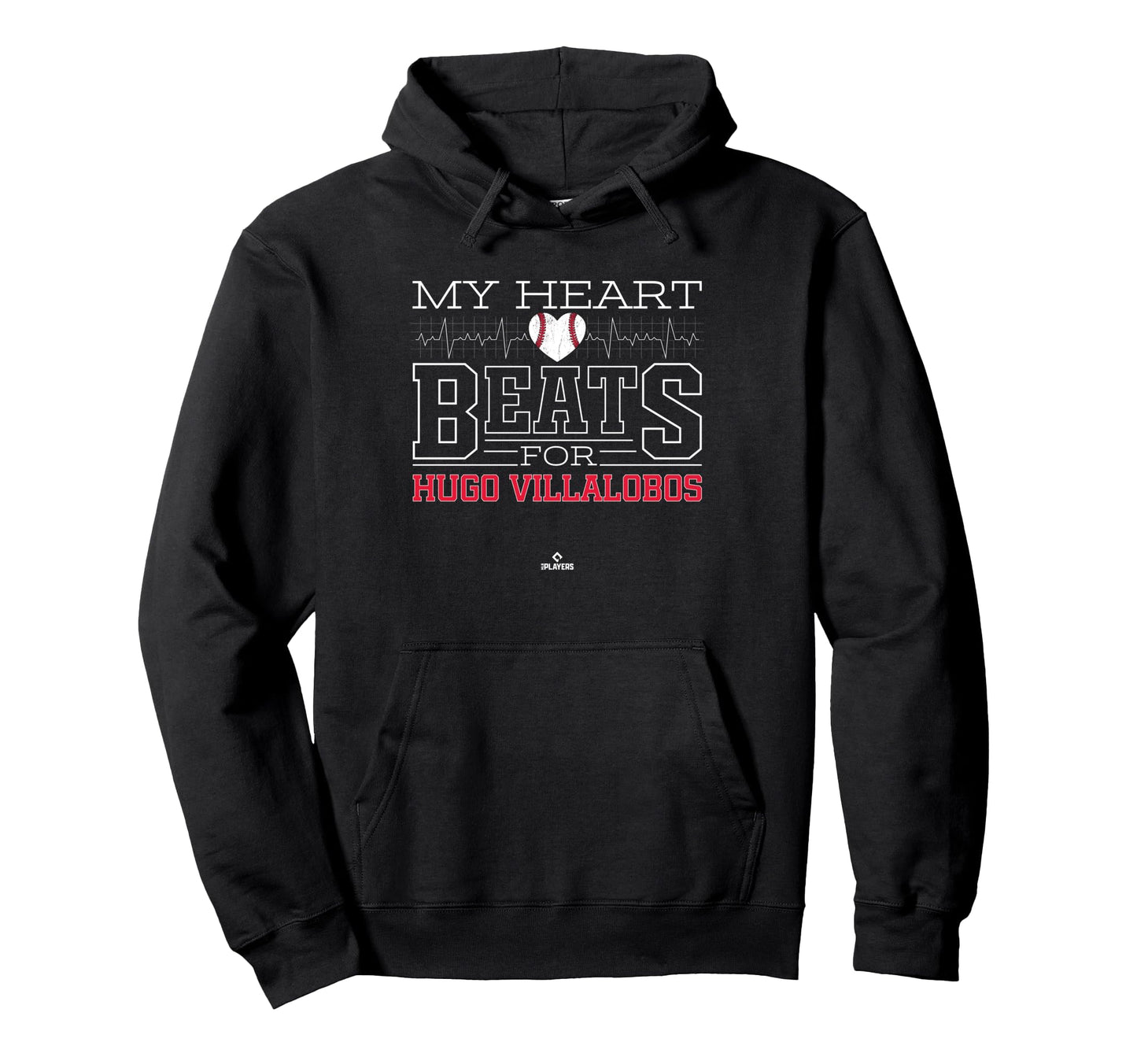 My Heart Beats Hugo Villalobos Hoodie - Aesthetic Graphic for Adults - T-Shirt, Sweatshirt, Hoodie