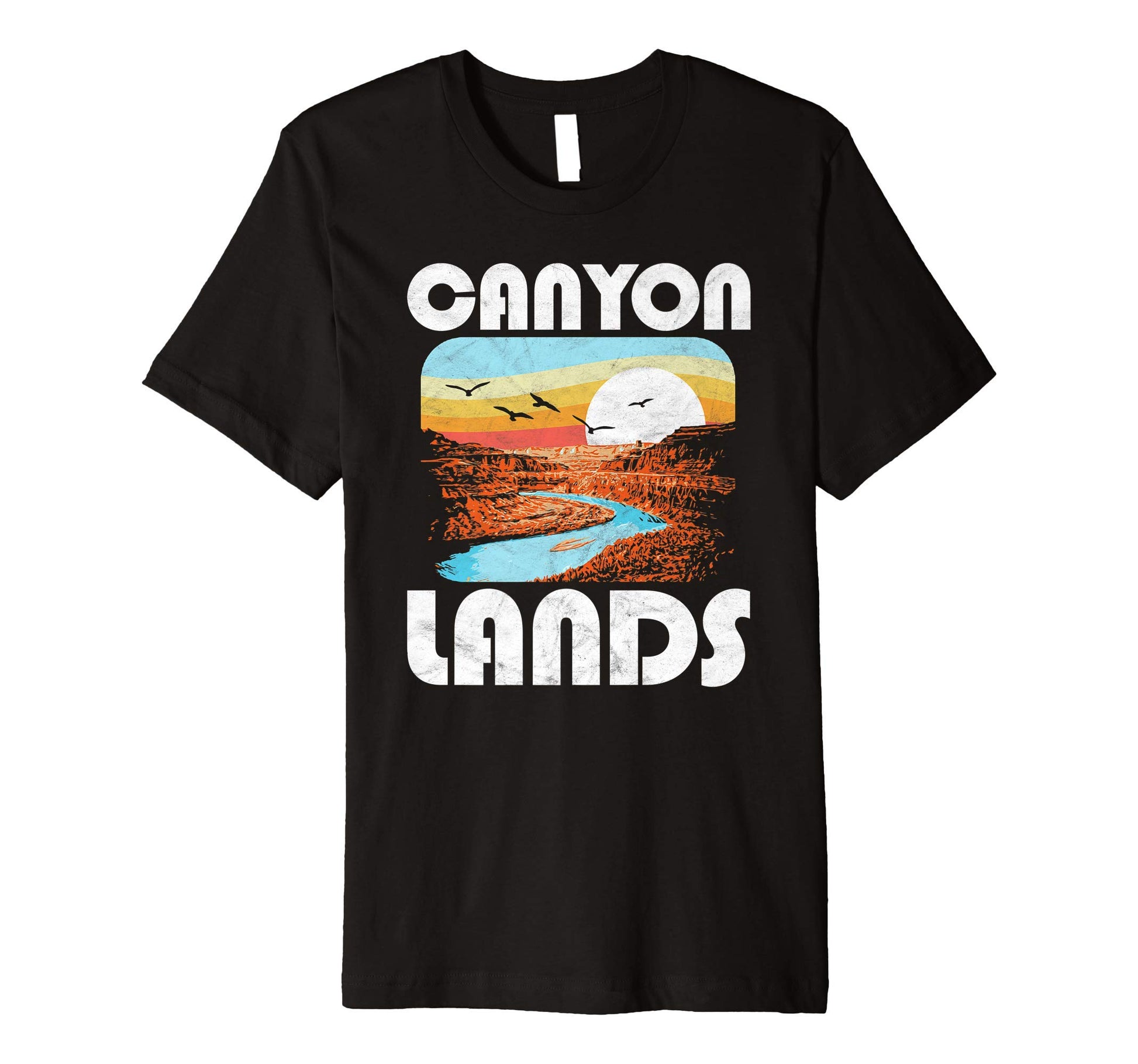 Canyonlands National Park Utah Vibe 80S T-Shirt - Custom Art Print Unisex - T-Shirt, Sweatshirt, Hoodie