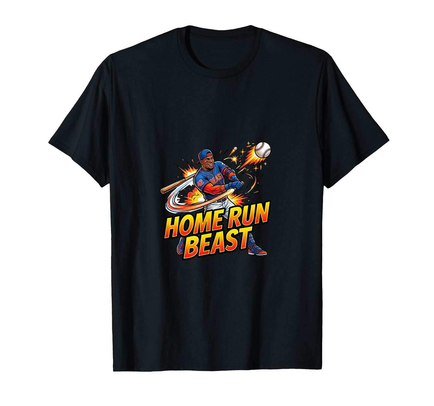 Home Run Power Baseball Action Player T-Shirt - Aesthetic Graphic Men Women - T-Shirt, Sweatshirt, Hoodie