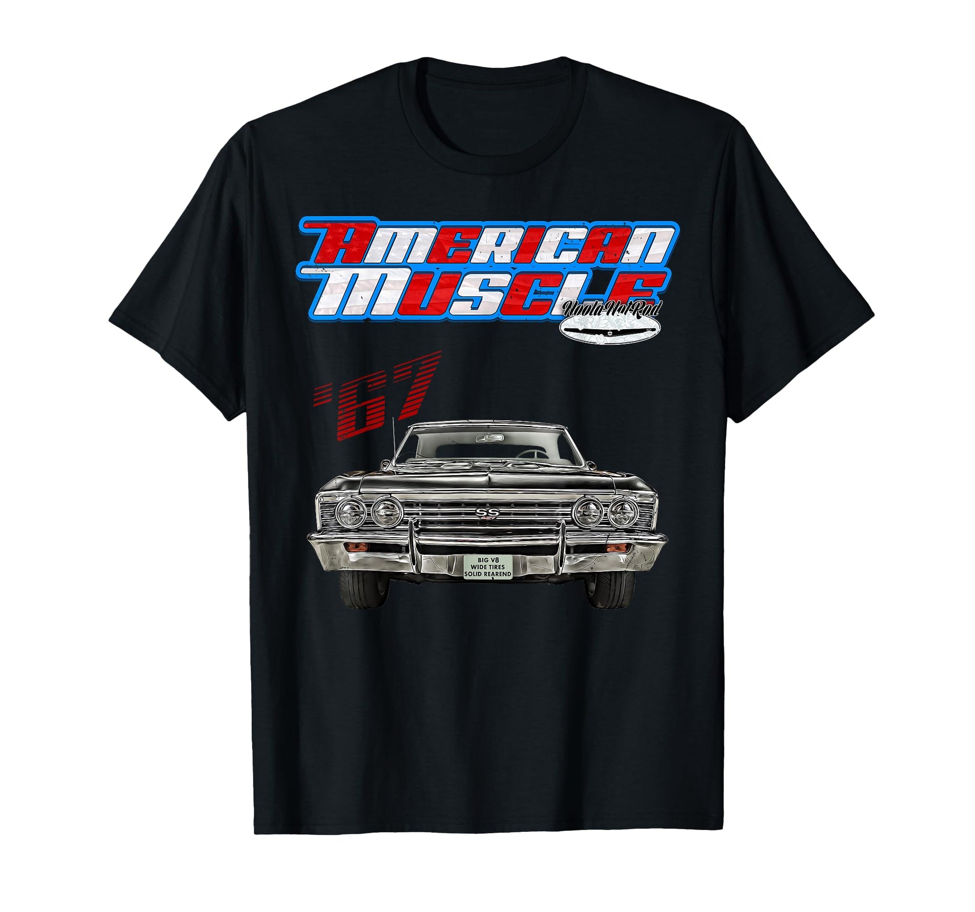1967 Chevelle Muscle Car Ss454 Ss427 T-Shirt - Minimalist Print Unisex - T-Shirt, Sweatshirt, Hoodie