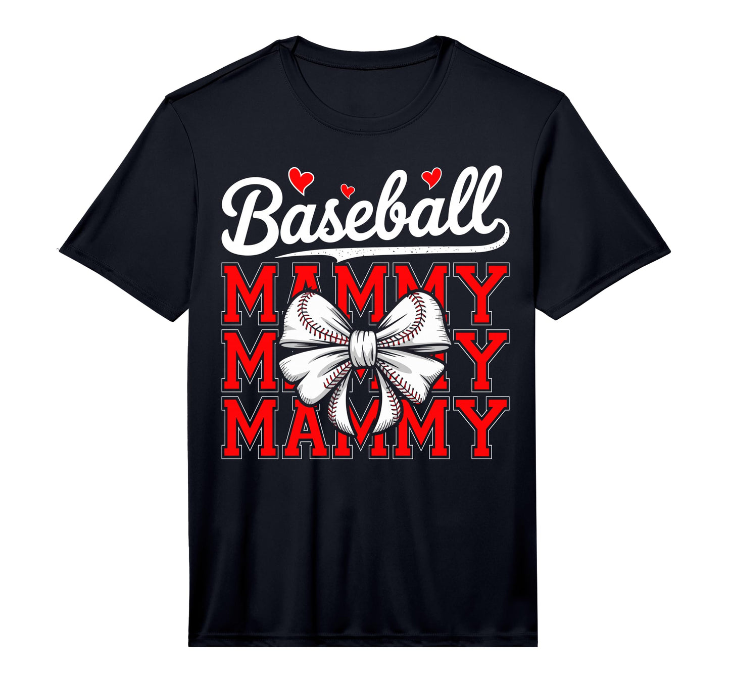 Mens Game Day Mamy Coquette Bow T-Shirt - Custom Art Print Men Women - T-Shirt, Sweatshirt, Hoodie