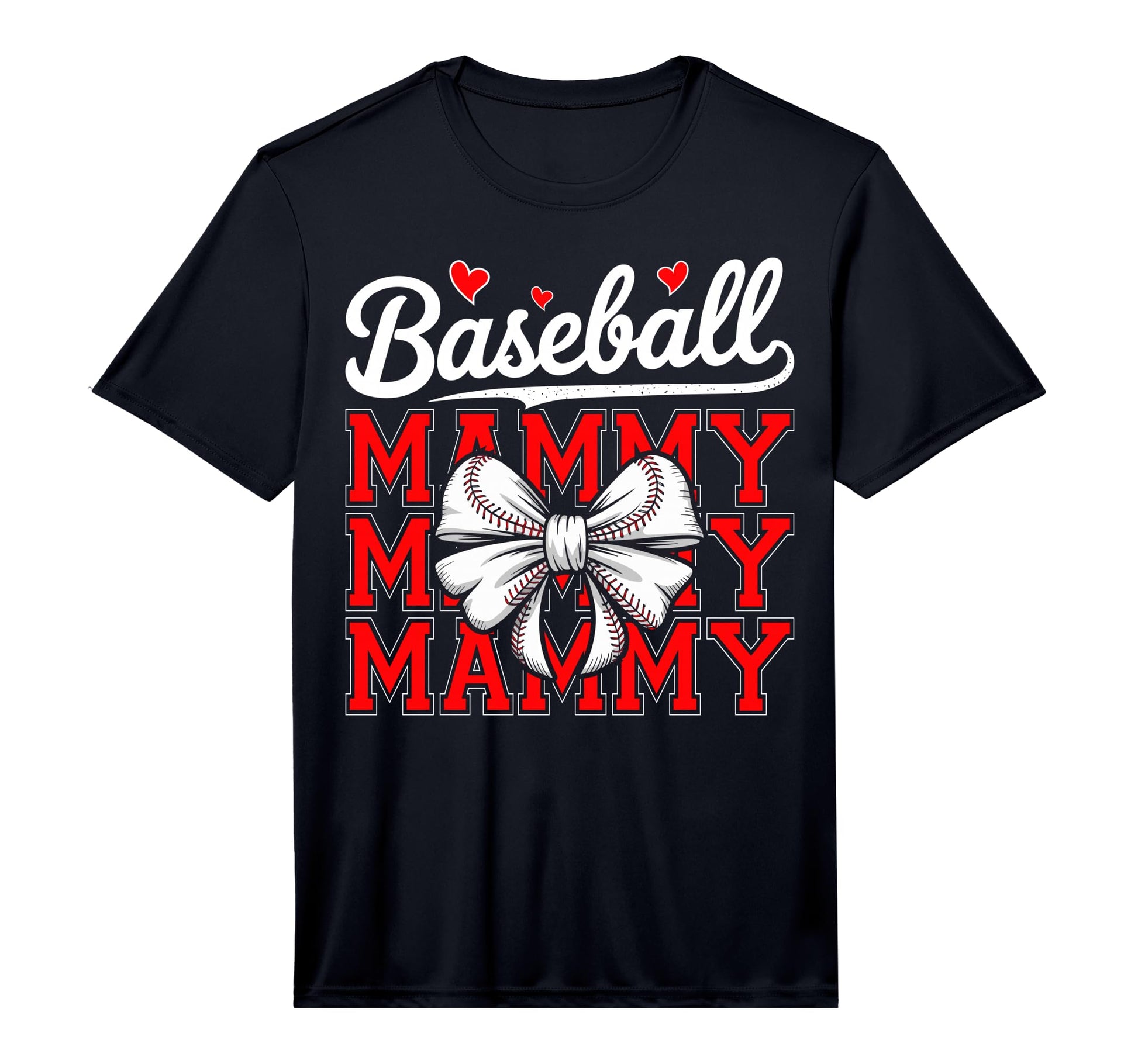 Mens Game Day Mamy Coquette Bow T-Shirt - Custom Art Print Men Women - T-Shirt, Sweatshirt, Hoodie
