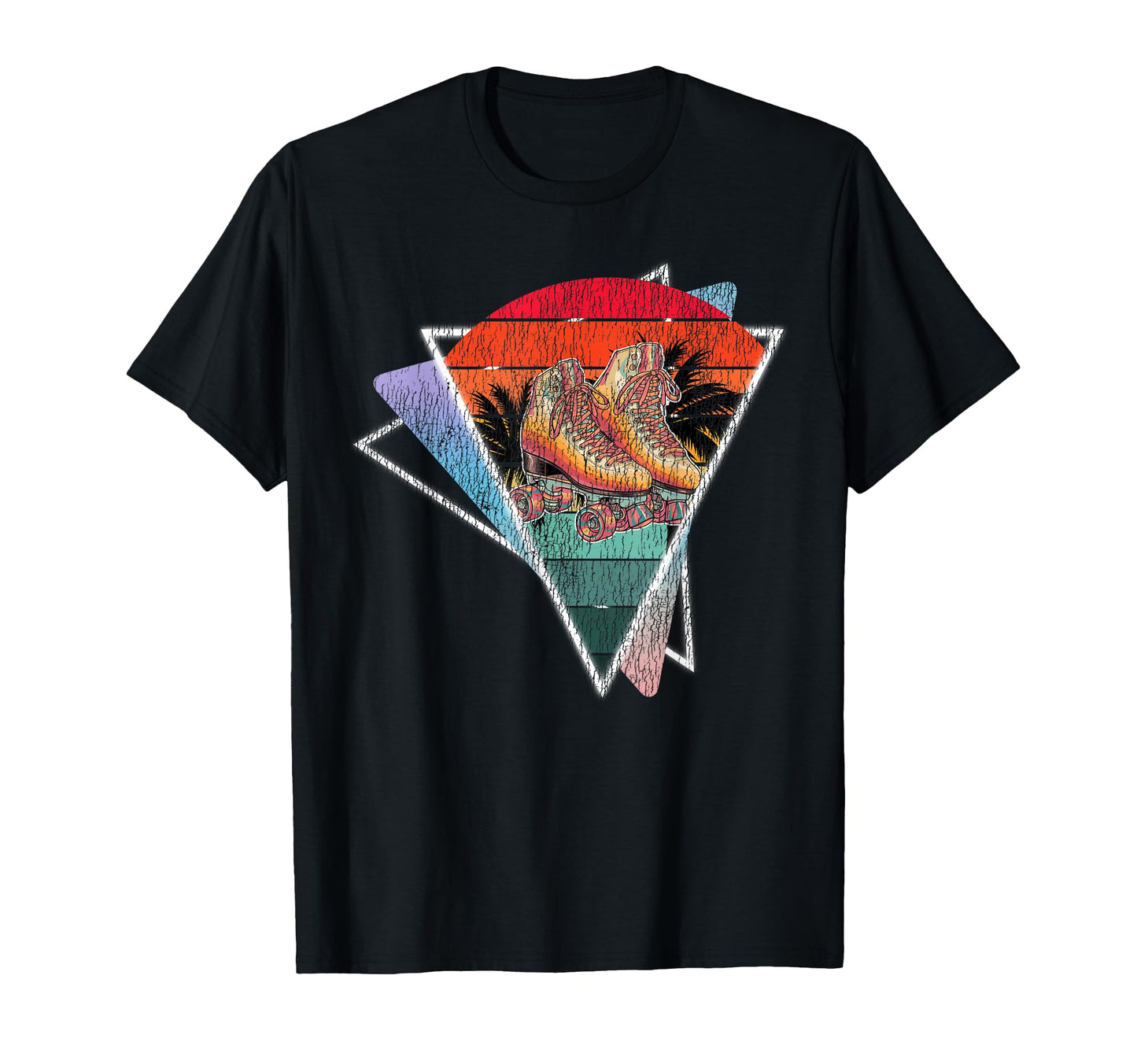 Roller Skating Skate Vaporwave T-Shirt - Casual Everyday Wear for Adults - T-Shirt, Sweatshirt, Hoodie