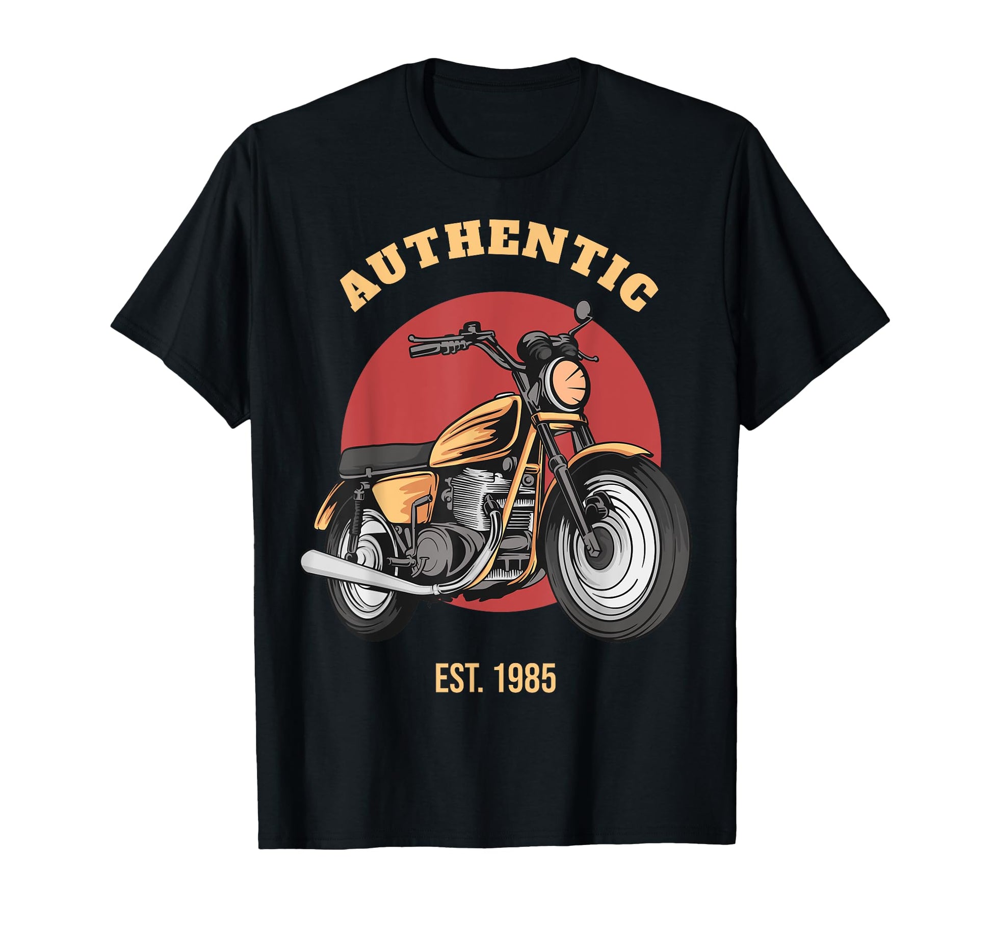 Motorcycle Art Bikers Since 1986 T-Shirt - Minimalist Print for Adults - T-Shirt, Sweatshirt, Hoodie