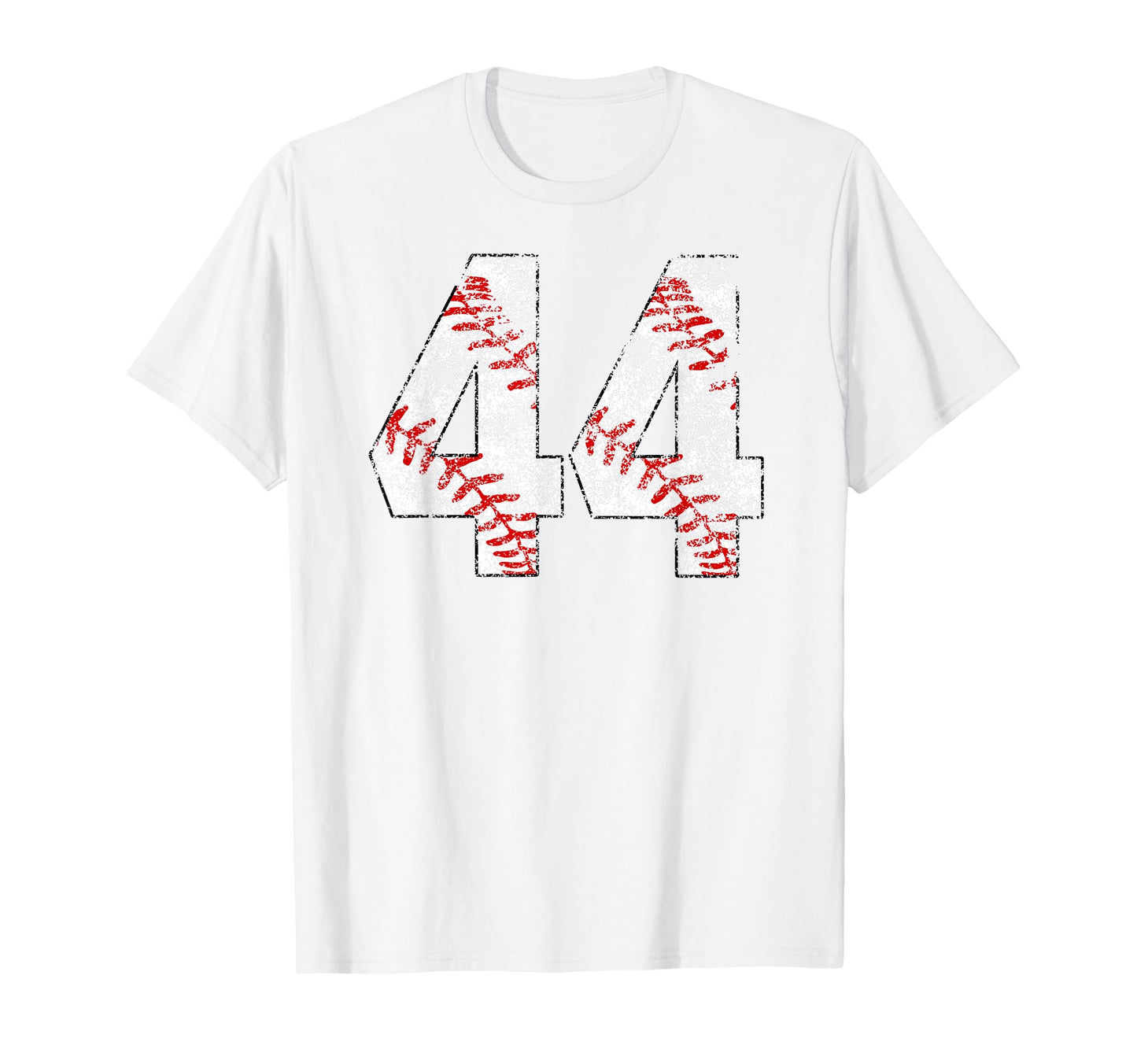 Distressed Baseball Number 44 Jersey T-Shirt - Aesthetic Graphic Unisex - T-Shirt, Sweatshirt, Hoodie