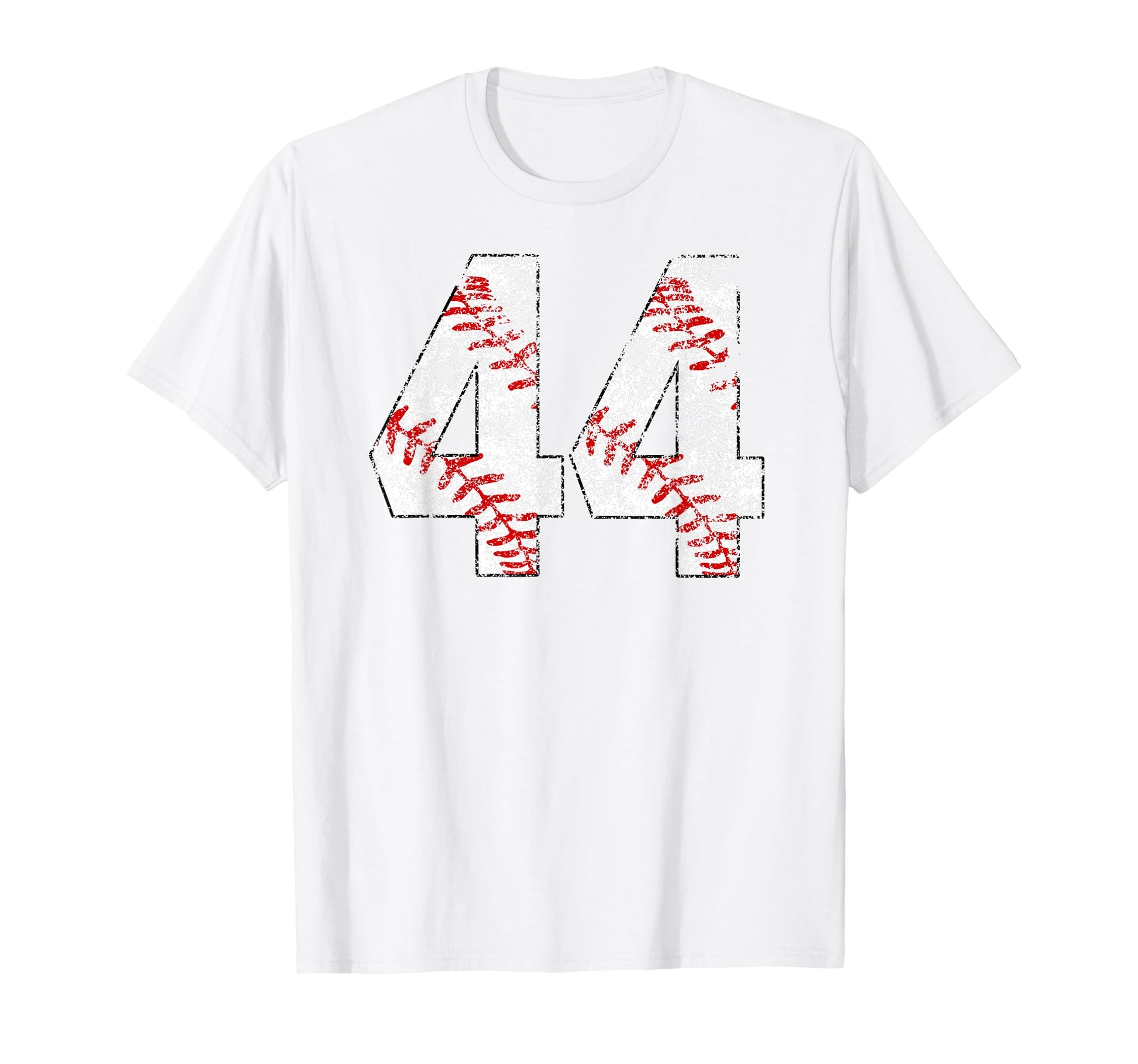 Distressed Baseball Number 44 Jersey T-Shirt - Aesthetic Graphic Unisex - T-Shirt, Sweatshirt, Hoodie