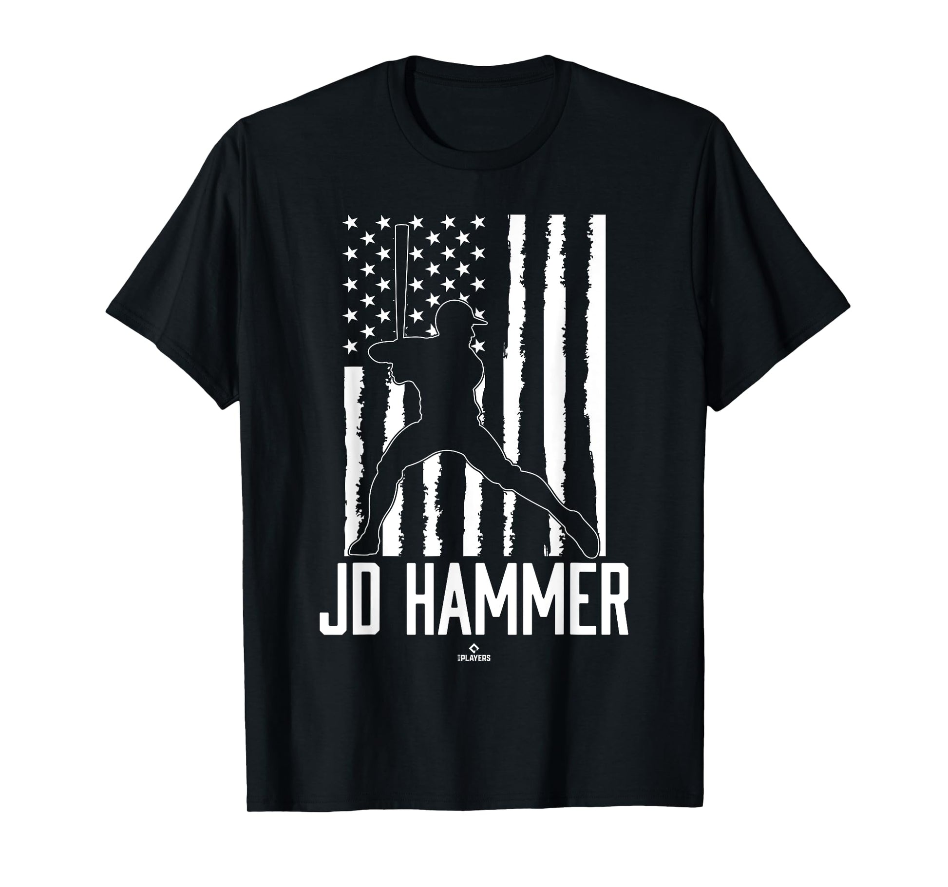 Distressed Flag Swing Jd Hammer Prospect T-Shirt - Unique Graphic Unisex - T-Shirt, Sweatshirt, Hoodie