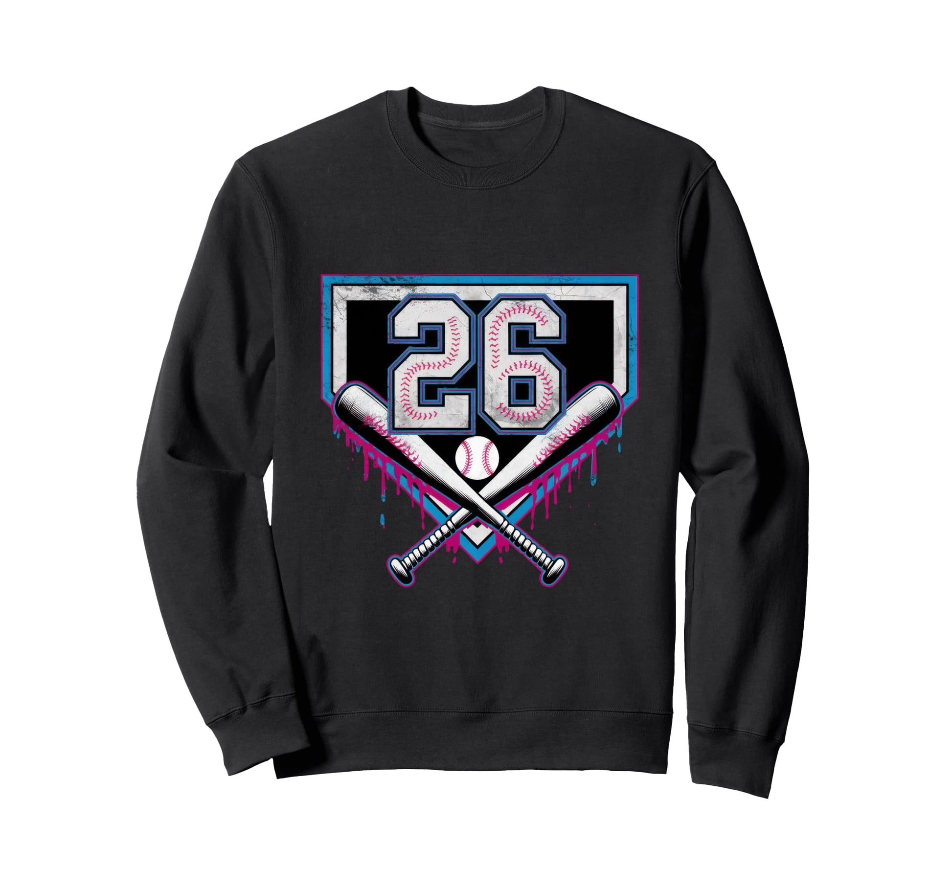 Sprinkle 26Th Birthday Baseball Home Sweatshirt - Aesthetic Graphic Unisex - T-Shirt, Sweatshirt, Hoodie