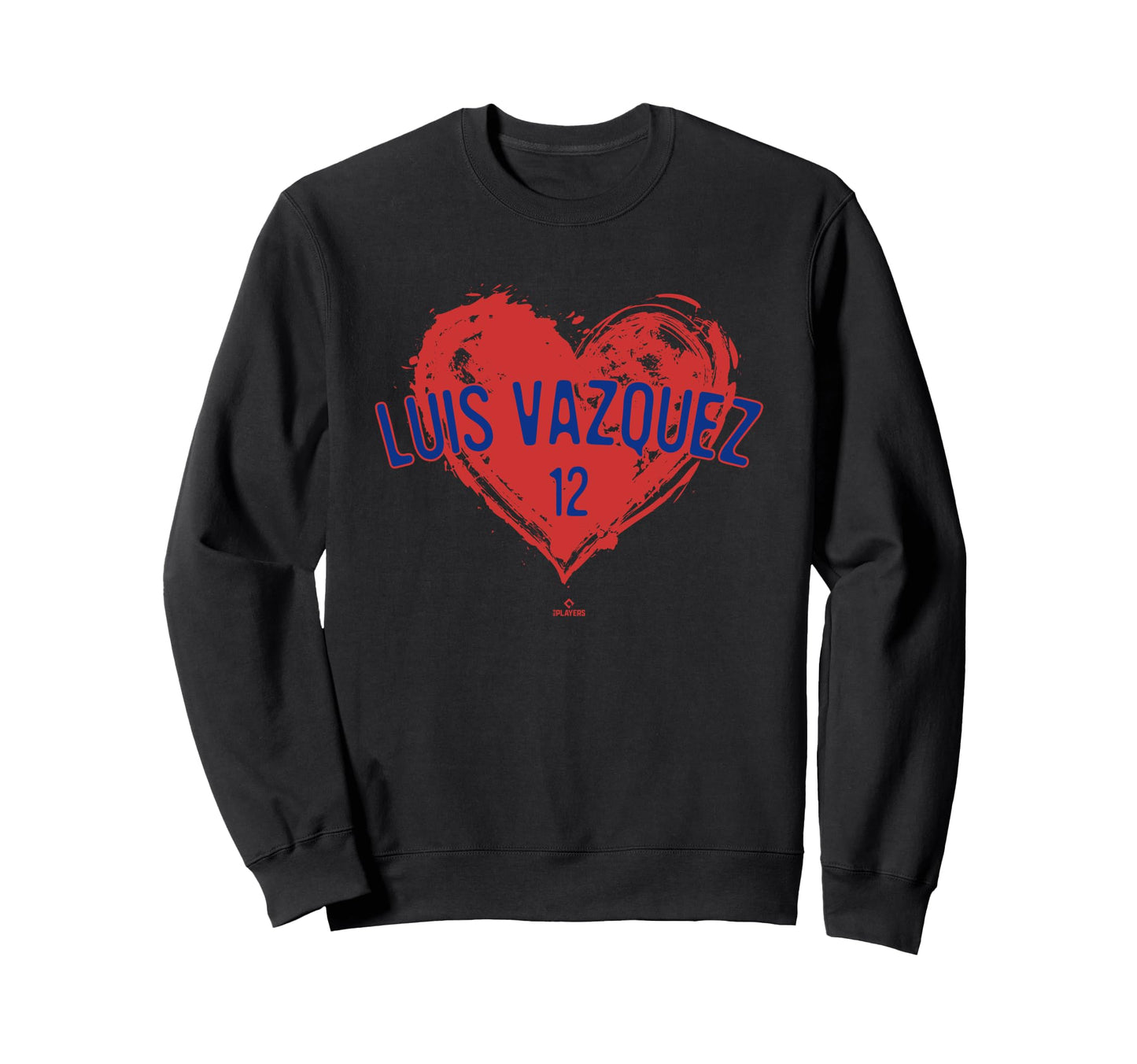 Distressed Heart Luis V Zquez Sweatshirt - Unique Graphic for Adults - T-Shirt, Sweatshirt, Hoodie