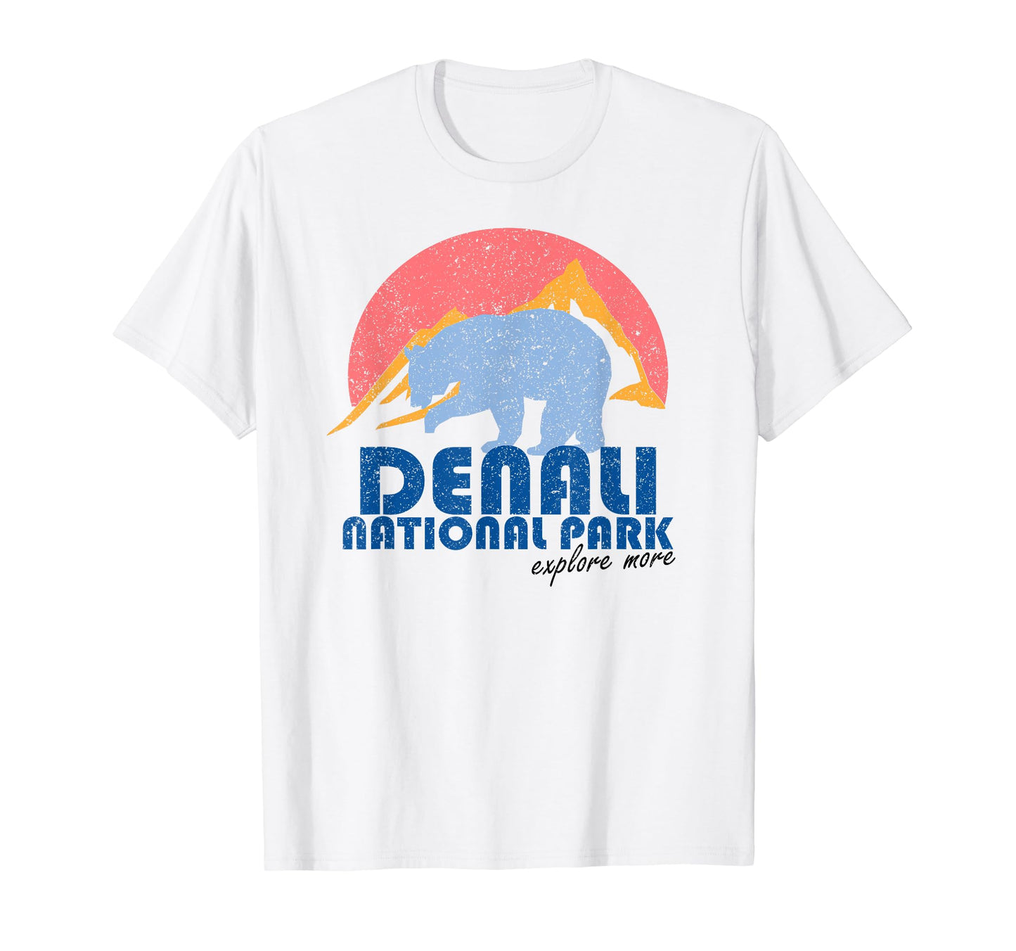 Denali National Park Alaska T-Shirt - Fun Novelty Design Unisex - T-Shirt, Sweatshirt, Hoodie