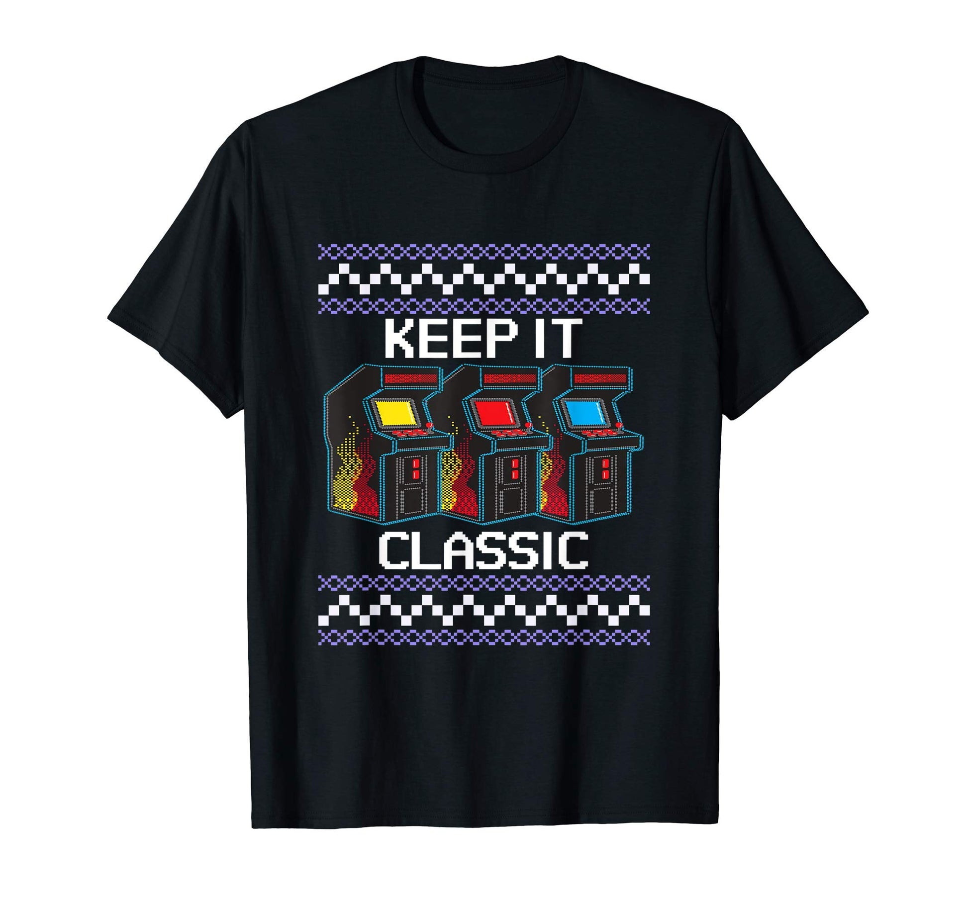 Keep It Arcade Video Game Console Gamer T-Shirt - Trendy Graphic Men Women - T-Shirt, Sweatshirt, Hoodie