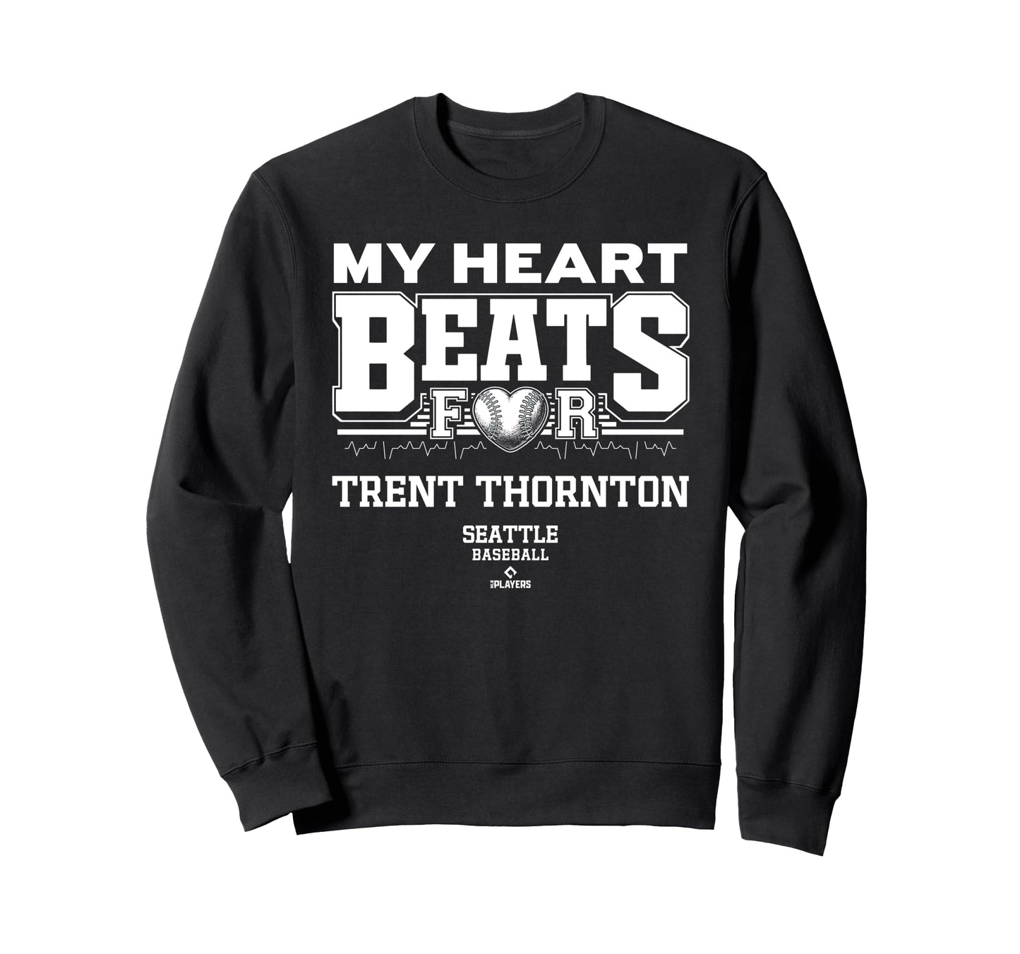 My Heart Beats Trent Thornton Sweatshirt - Casual Everyday Wear for Adults - T-Shirt, Sweatshirt, Hoodie
