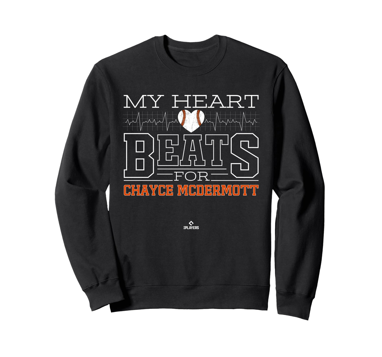 My Heart Beats Chayce Mcdermott Sweatshirt - Fun Novelty Design for Adults - T-Shirt, Sweatshirt, Hoodie