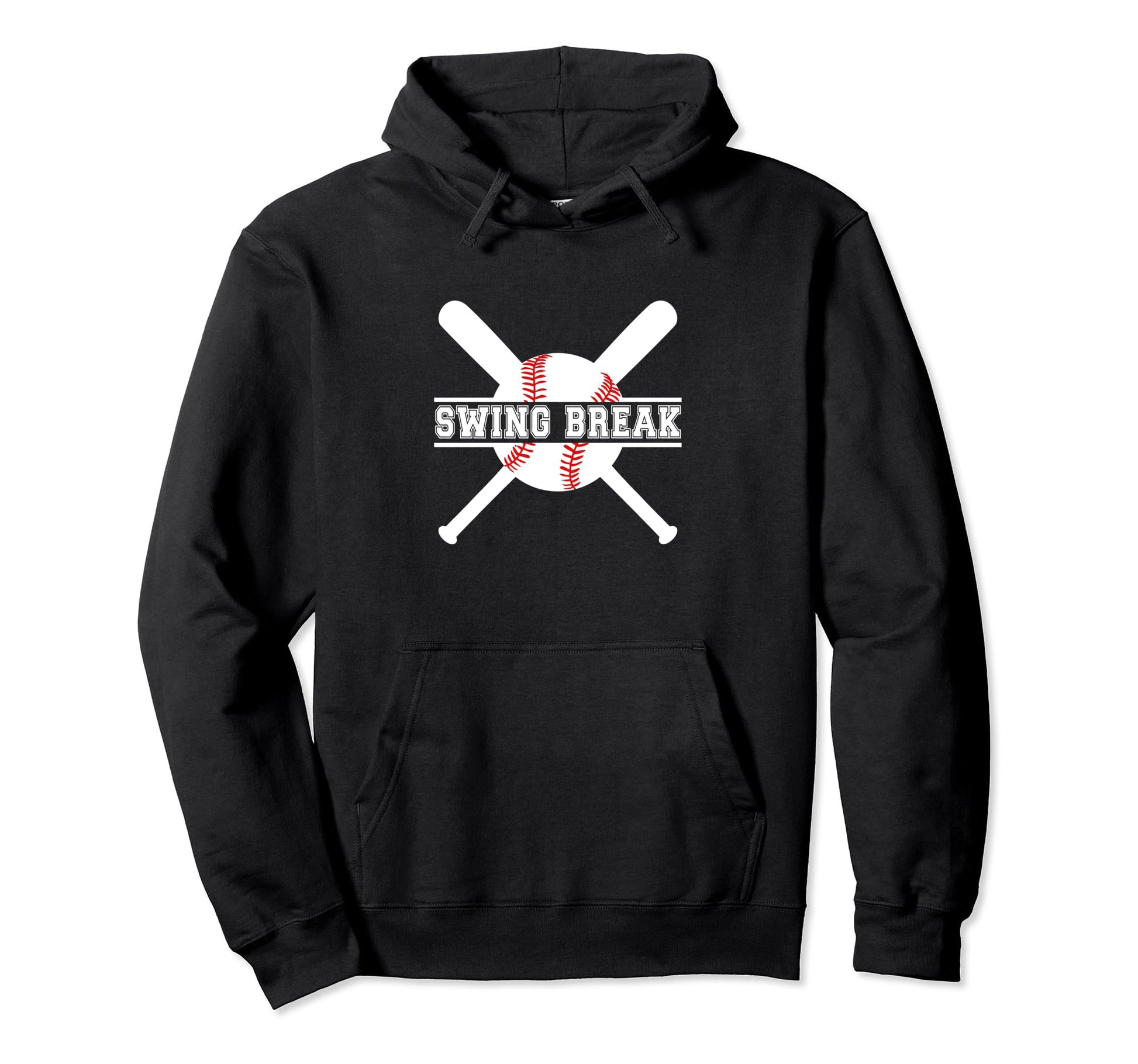 Swing Break Summer Baseball Mom Gear Hoodie - Custom Art Print Men Women - T-Shirt, Sweatshirt, Hoodie