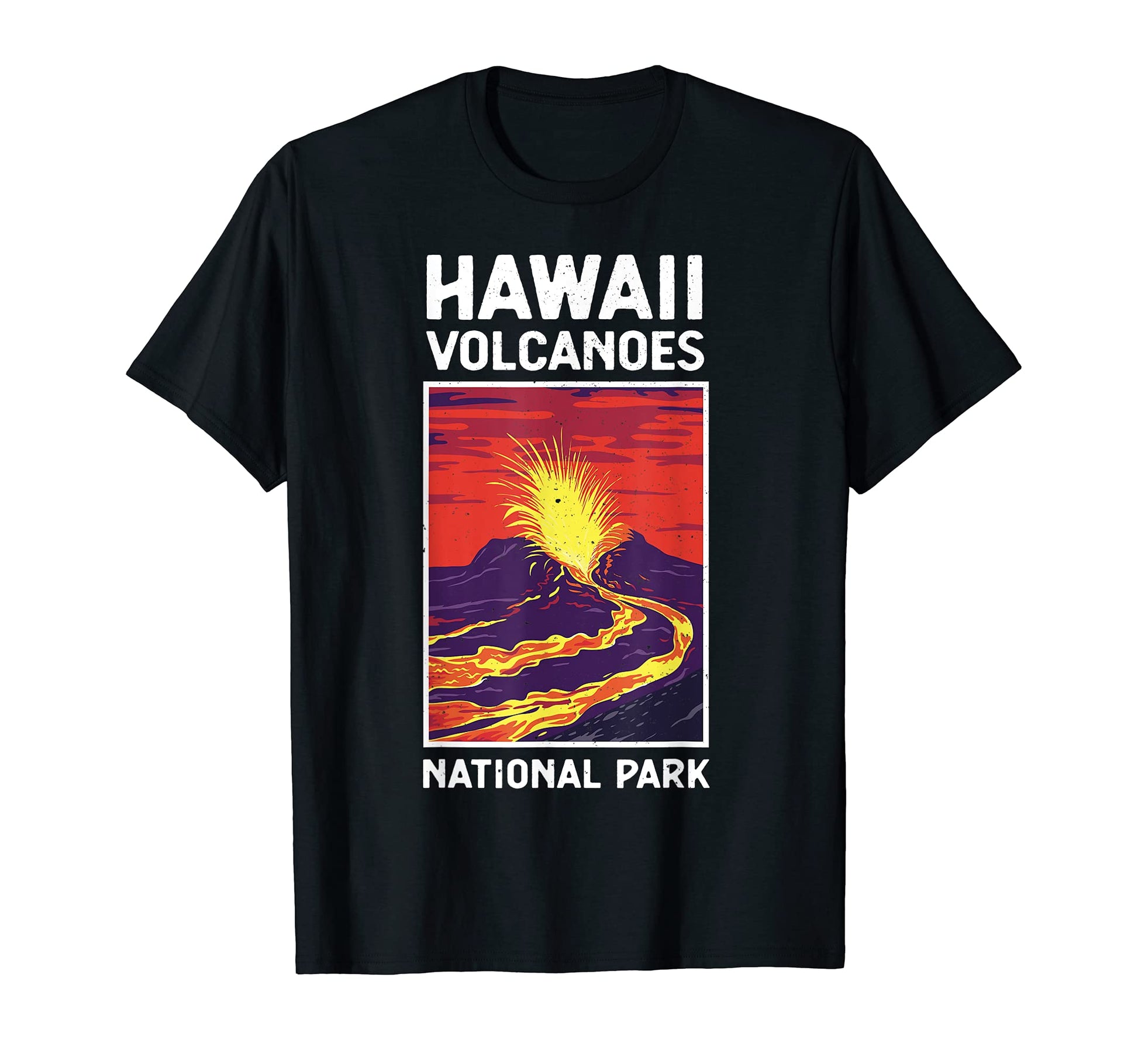 Hawaii Volcanoes National Park Outdoor T-Shirt - Graphic Print Men Women - T-Shirt, Sweatshirt, Hoodie