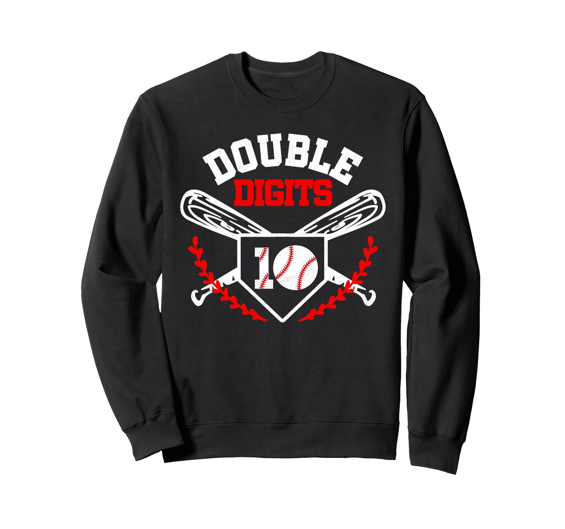 Double Digits Birthday Sweatshirt - Fun Novelty Design for Adults - T-Shirt, Sweatshirt, Hoodie