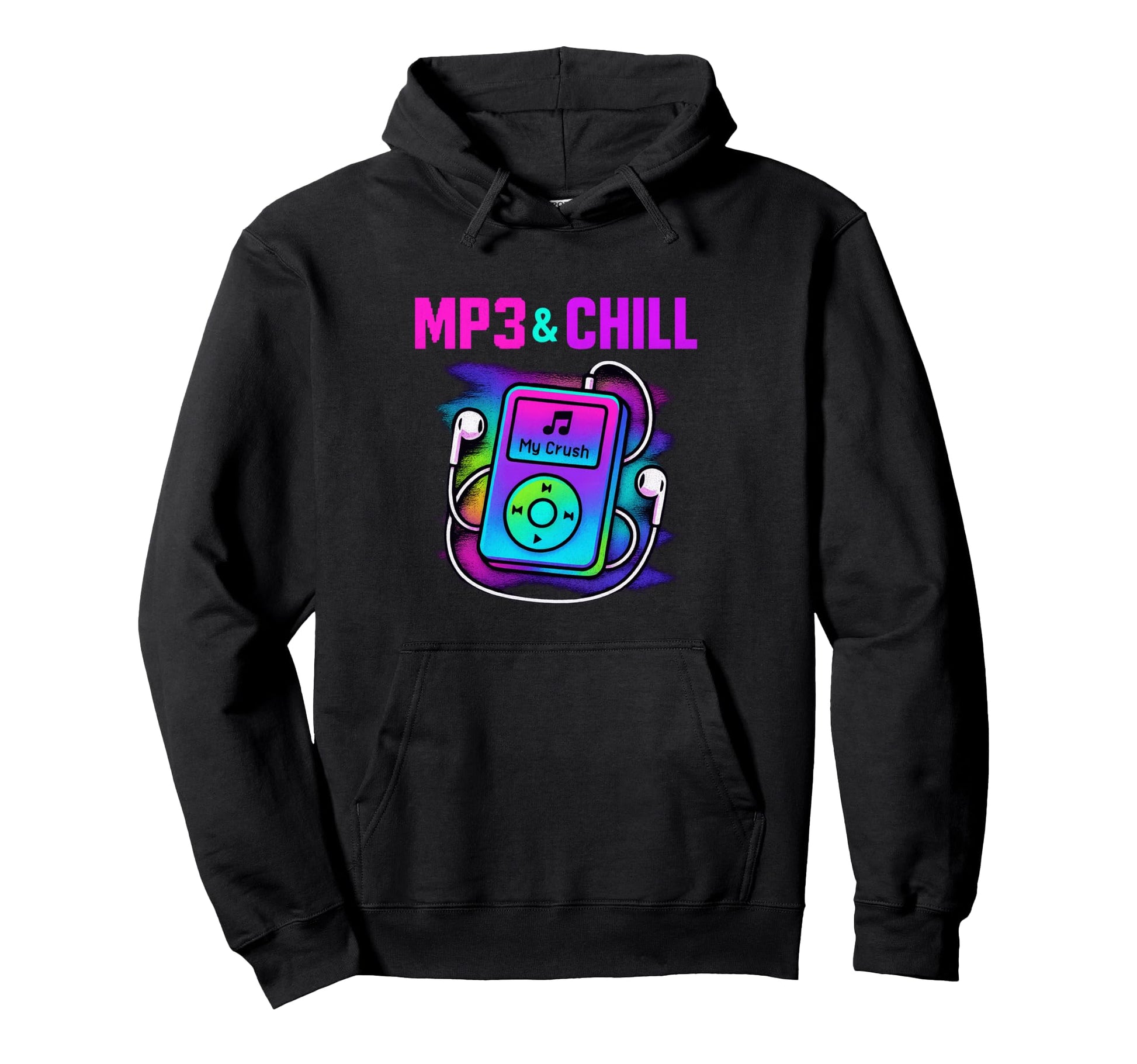 Mp3 And Chill Y2K Aesthetic Music Art Hoodie - Streetwear Style Unisex - T-Shirt, Sweatshirt, Hoodie