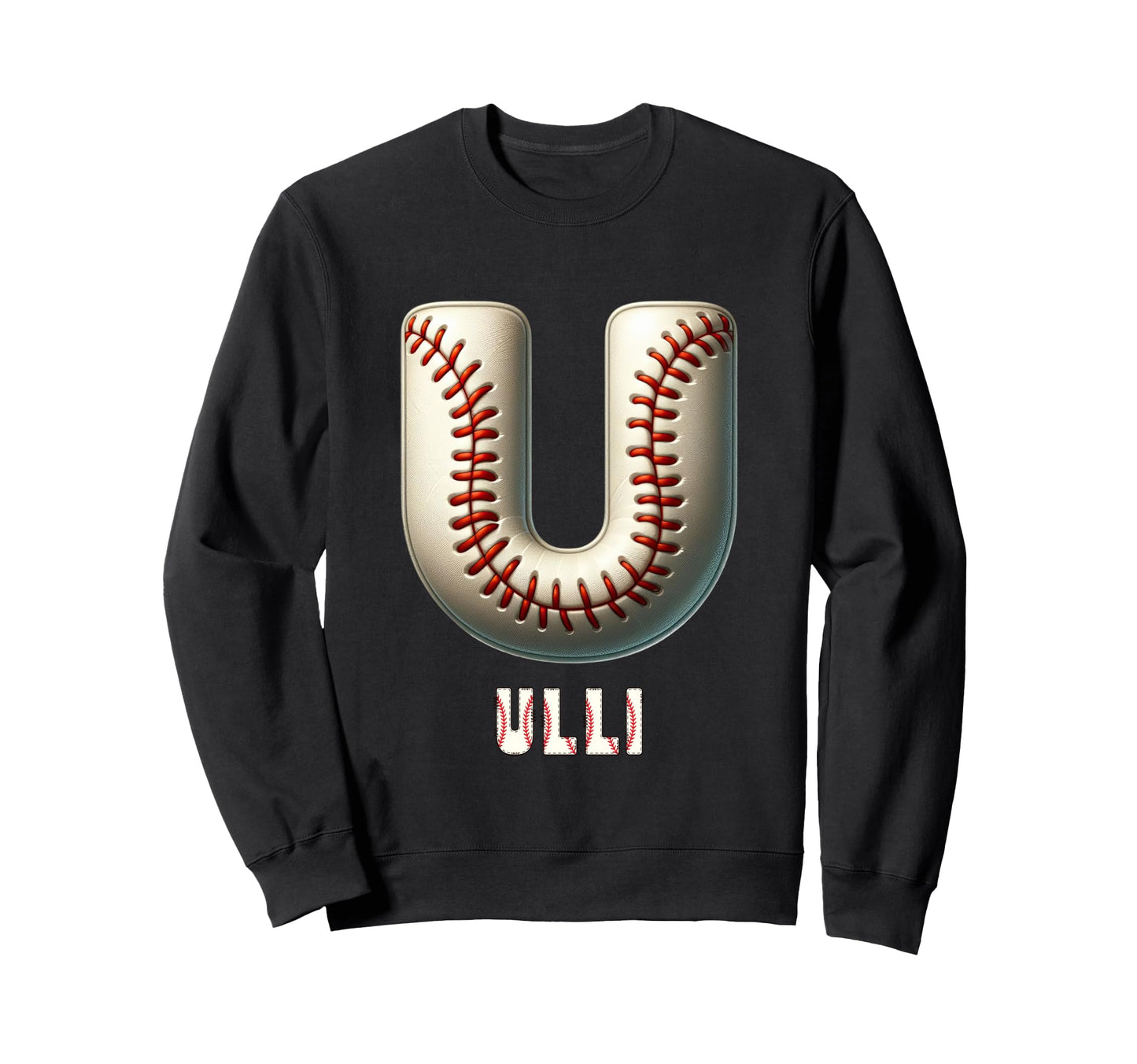 Baseball Home Run Tjark Initial Sweatshirt - Trendy Graphic for Adults - T-Shirt, Sweatshirt, Hoodie