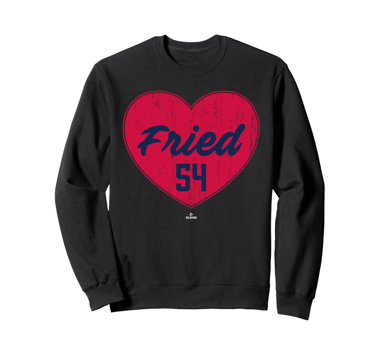 Distressed Heart Max Fried Atlanta Sweatshirt - Graphic Print Men Women - T-Shirt, Sweatshirt, Hoodie