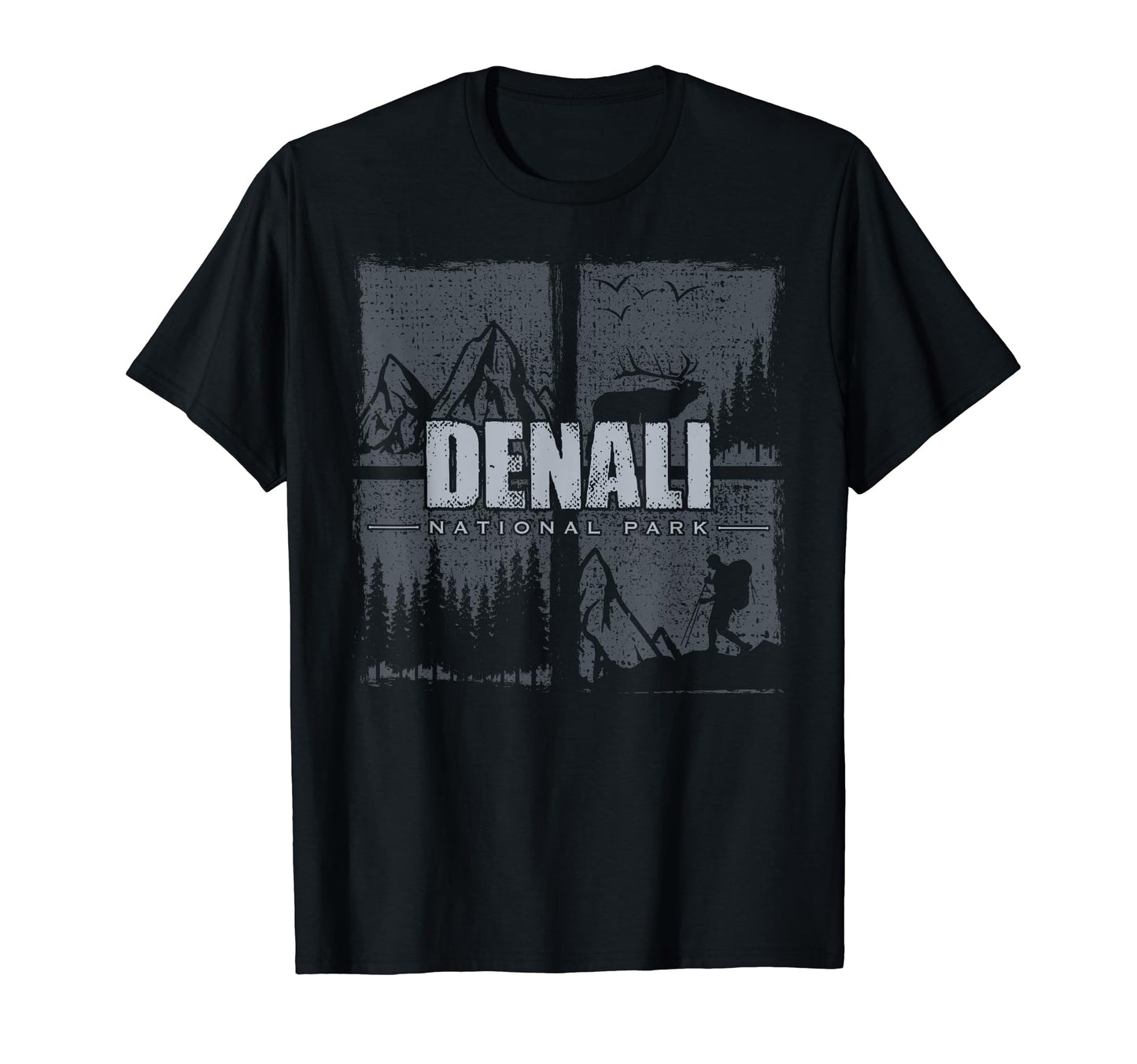 Denali National Park Us Denali T-Shirt - Casual Everyday Wear Unisex - T-Shirt, Sweatshirt, Hoodie