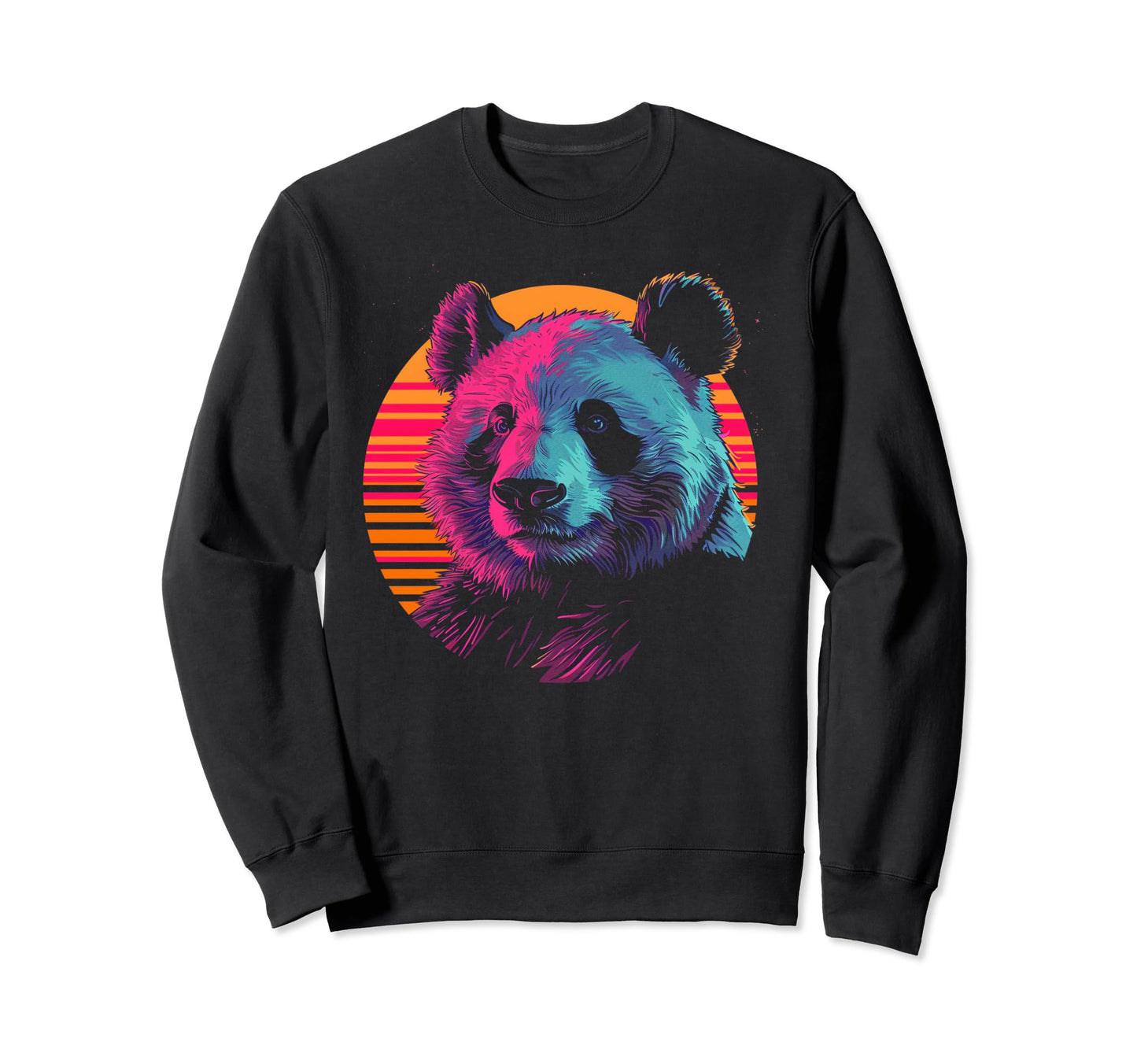 Panda Vaporwave Aesthetic Sweatshirt - Aesthetic Graphic for Adults - T-Shirt, Sweatshirt, Hoodie