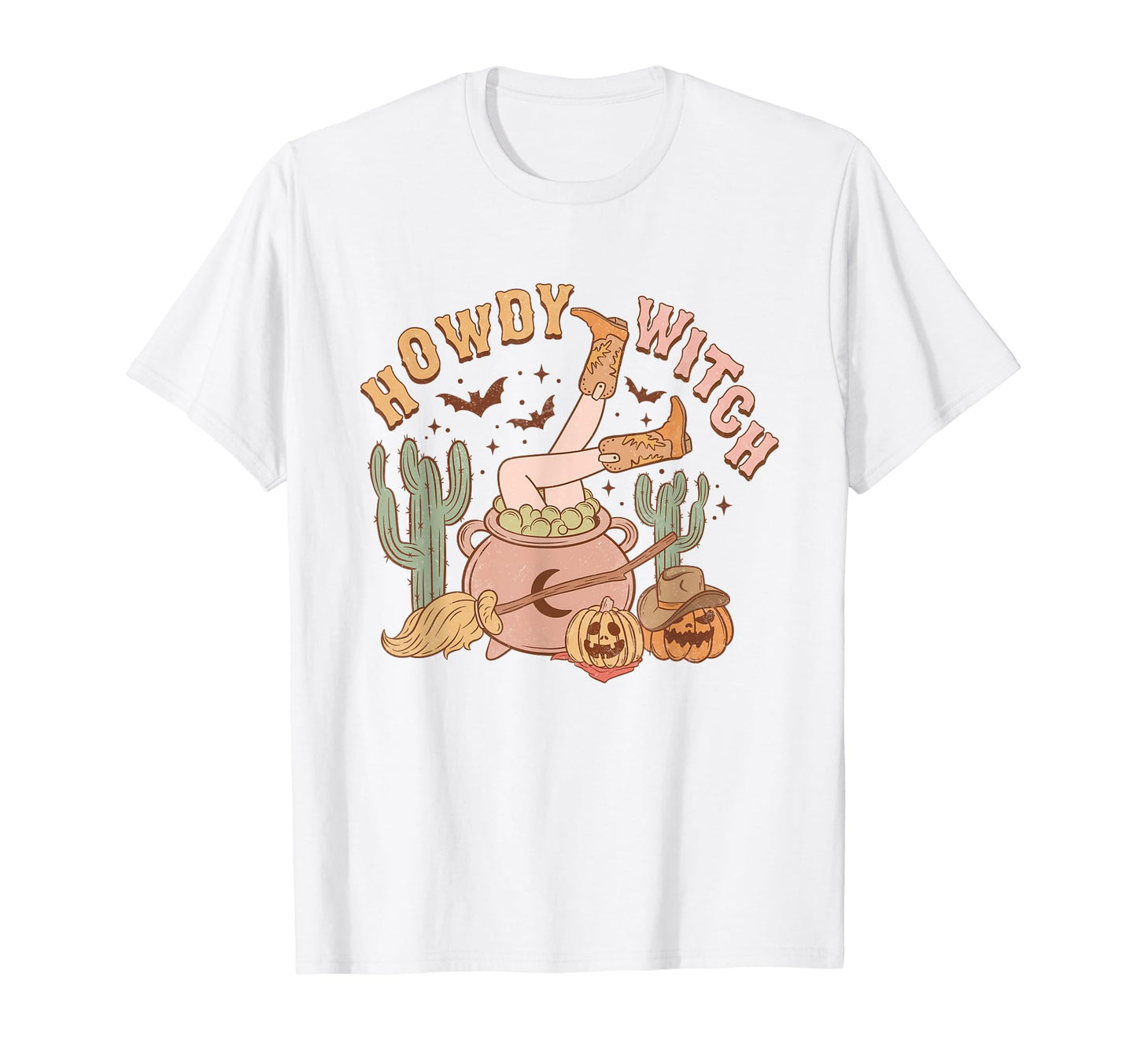 Howdy Witch Womens Western Halloween T-Shirt - Fun Novelty Design Unisex - T-Shirt, Sweatshirt, Hoodie