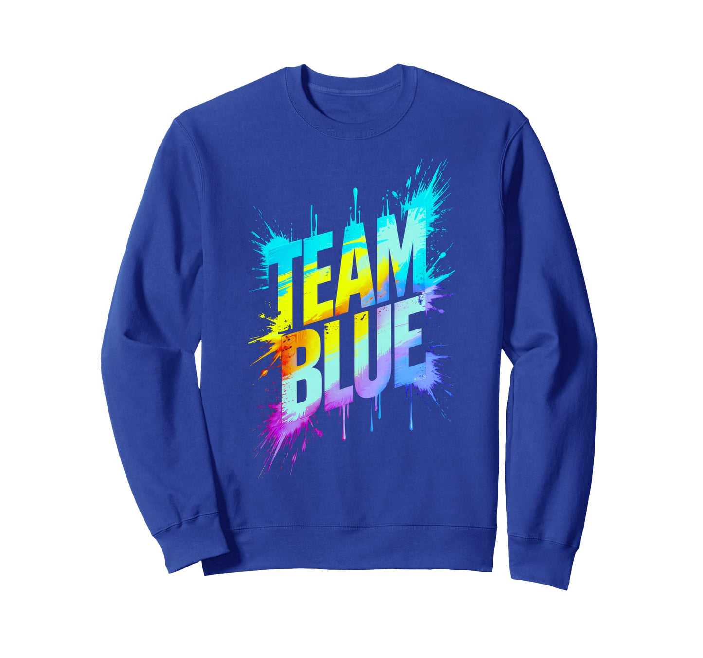 Team Blue Field Day Competition Games Sweatshirt - Minimalist Print Unisex - T-Shirt, Sweatshirt, Hoodie