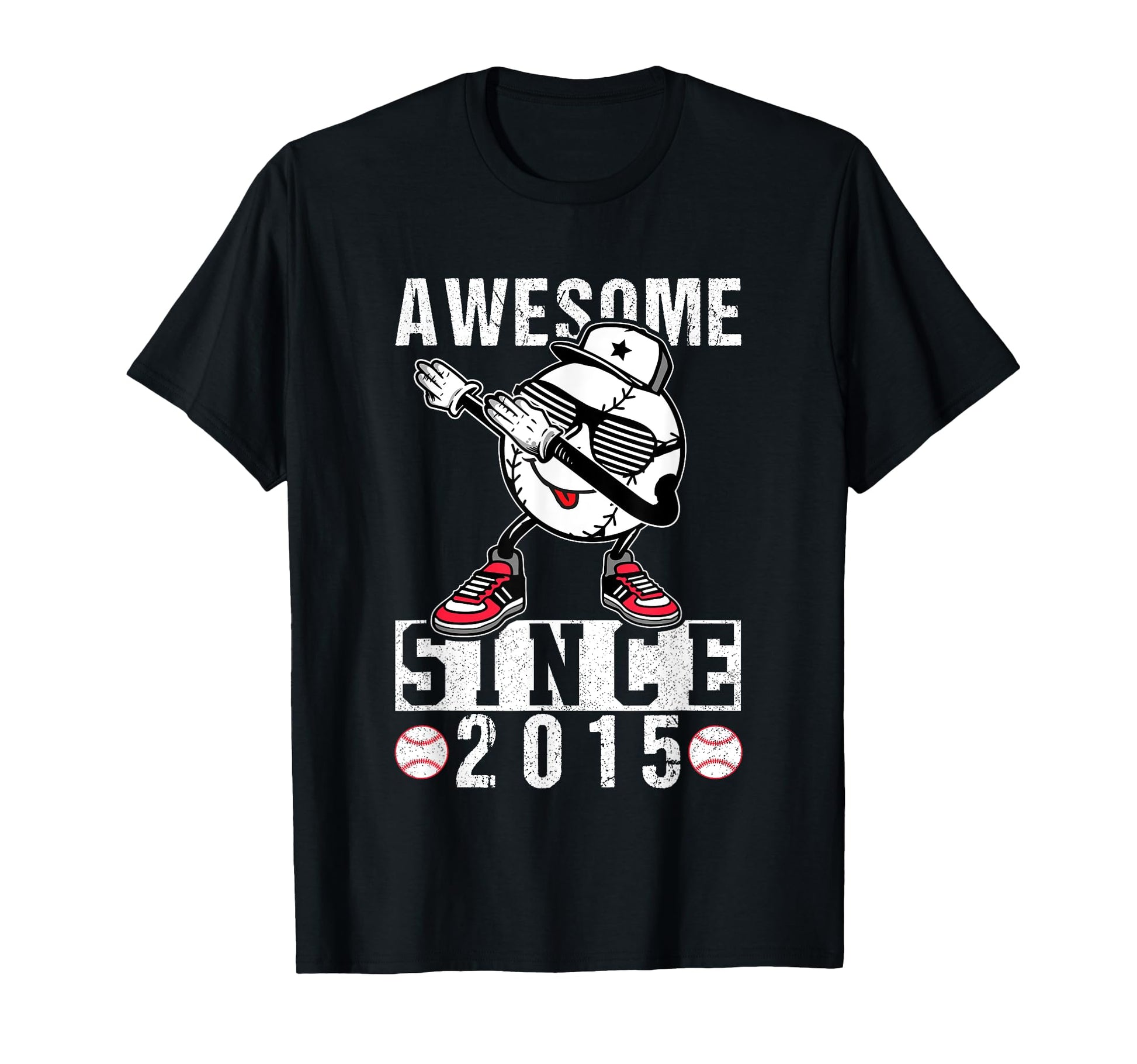 5Th Baseball Player Dab 2015 T-Shirt - Fun Novelty Design for Adults - T-Shirt, Sweatshirt, Hoodie