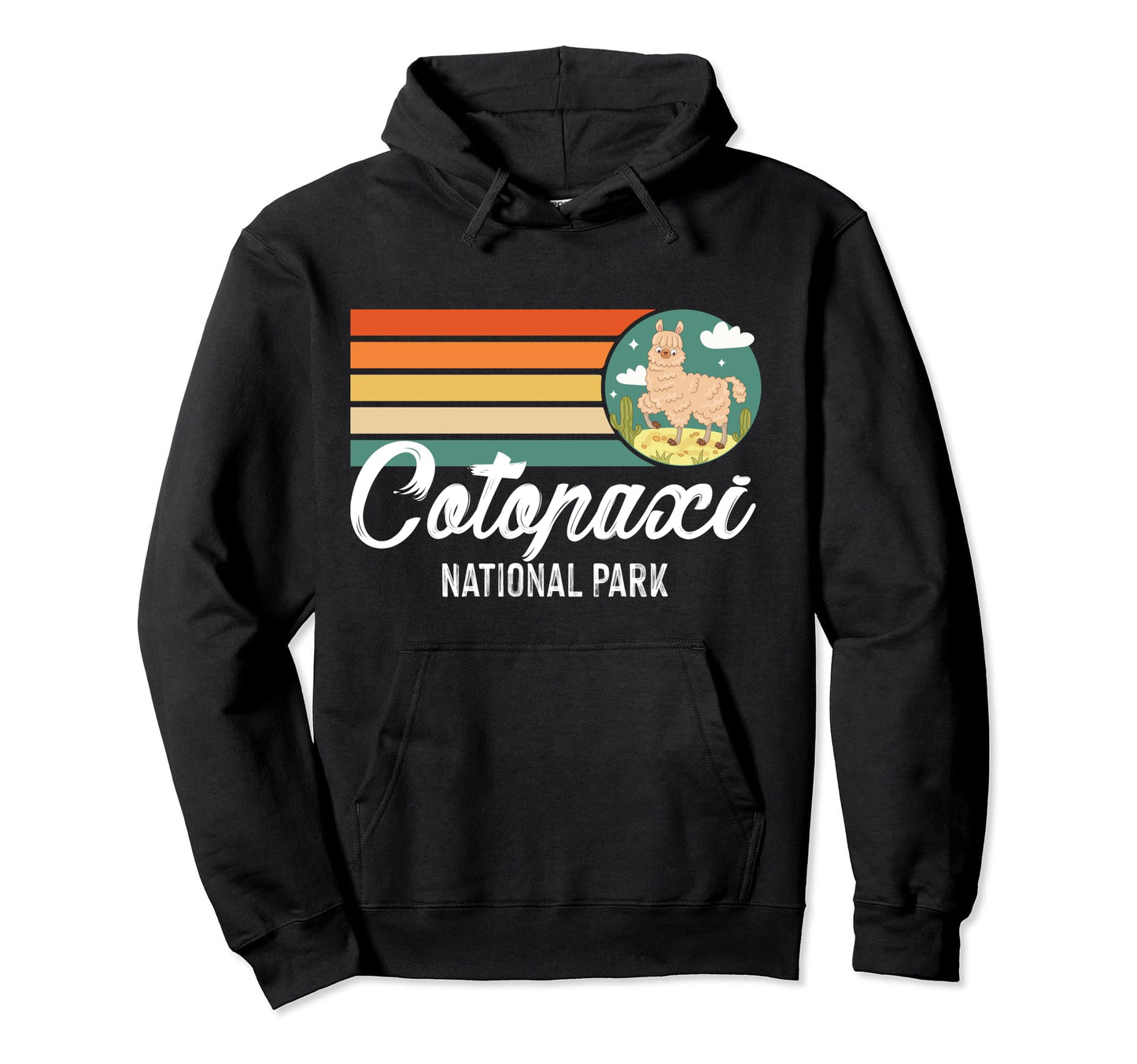 Ecuador National Park Souvenir Cotopaxi Hoodie - Unique Graphic Men Women - T-Shirt, Sweatshirt, Hoodie
