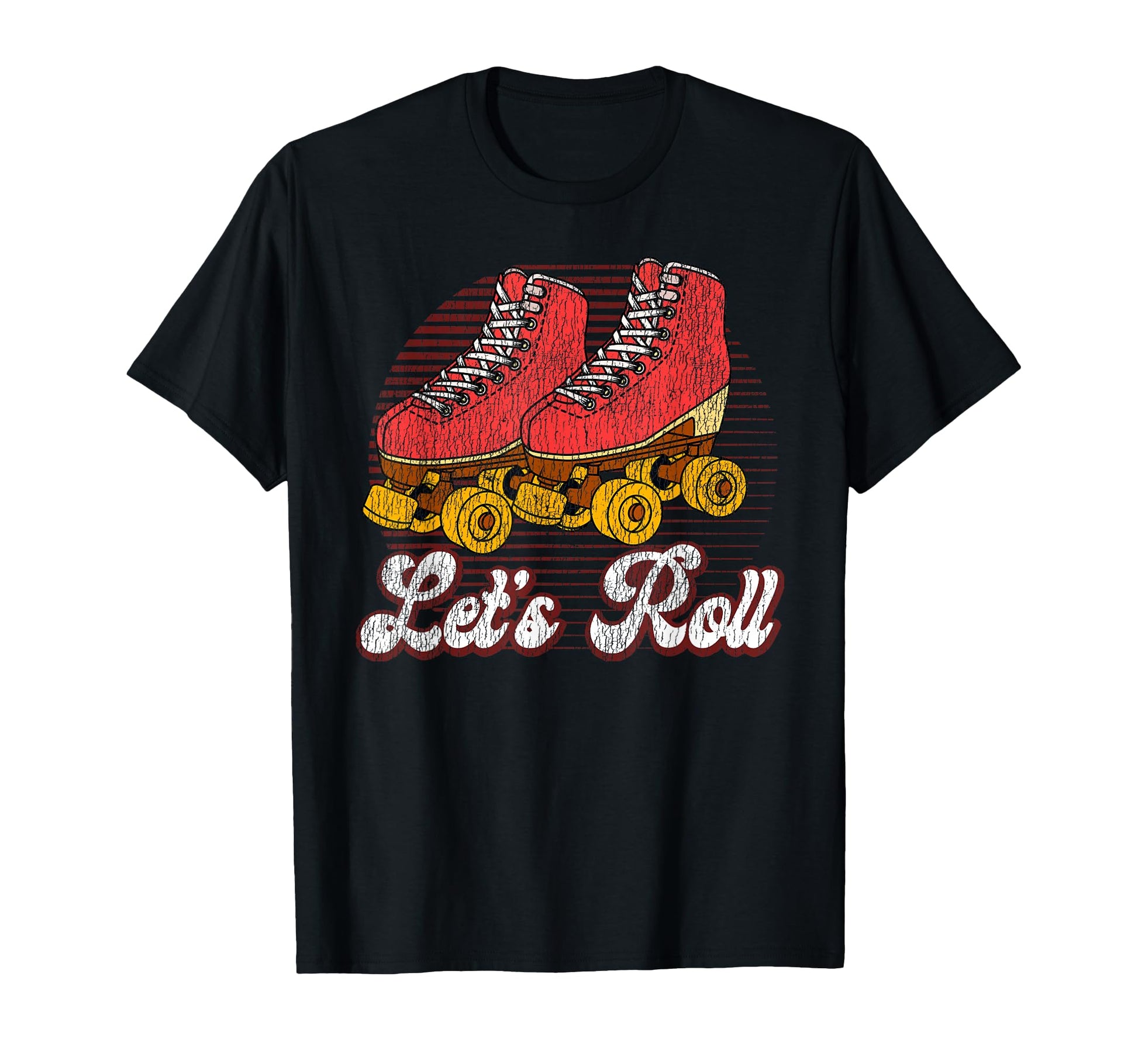 Roller Skating Skate 1970S T-Shirt - Unique Graphic for Adults - T-Shirt, Sweatshirt, Hoodie