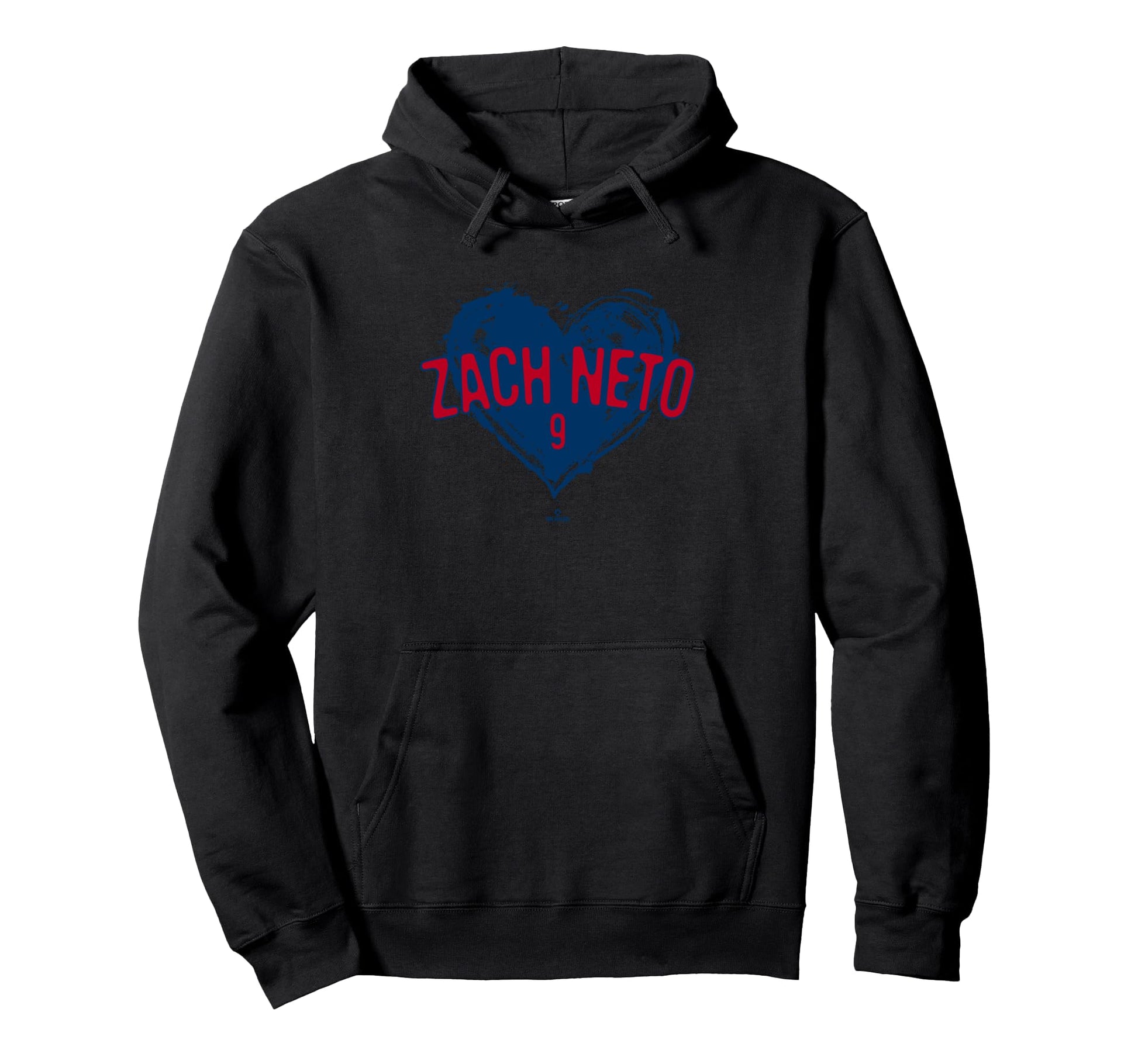 Distressed Heart Zach Neto Los Hoodie - Custom Art Print for Adults - T-Shirt, Sweatshirt, Hoodie