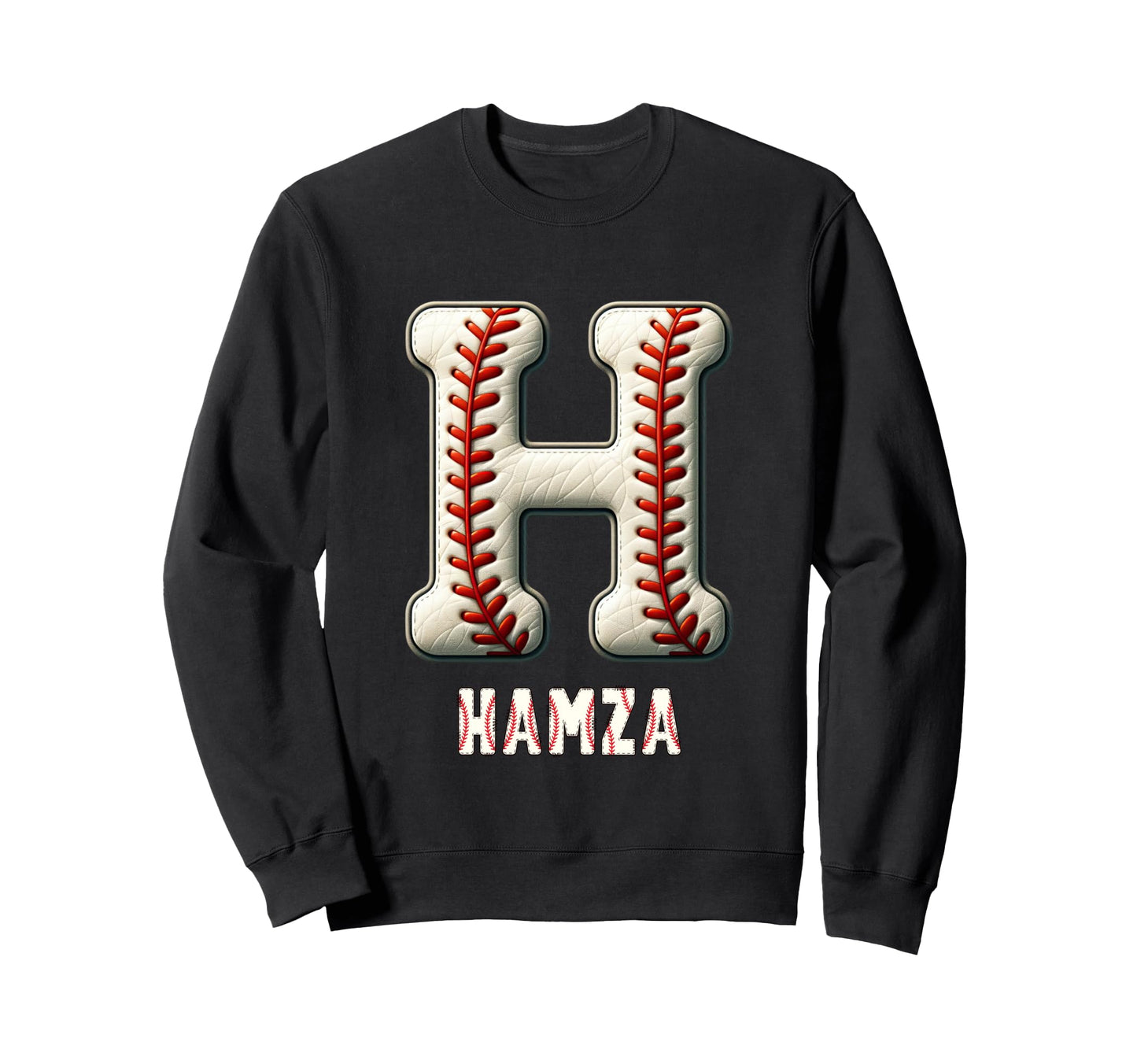 Baseball Home Run Keno Initial Sweatshirt - Fun Novelty Design for Adults - T-Shirt, Sweatshirt, Hoodie