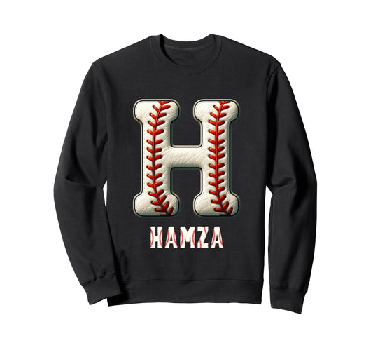 Baseball Home Run Keno Initial Sweatshirt - Fun Novelty Design for Adults - T-Shirt, Sweatshirt, Hoodie