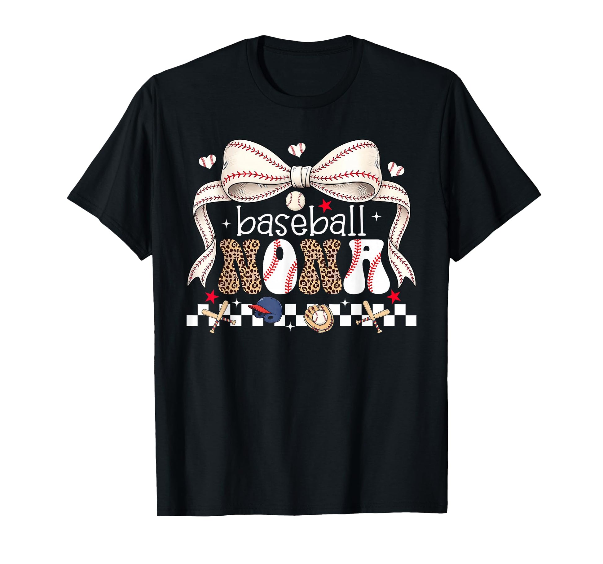 Baseball Nona Coquette Bow Baseball T-Shirt - Aesthetic Graphic for Adults - T-Shirt, Sweatshirt, Hoodie