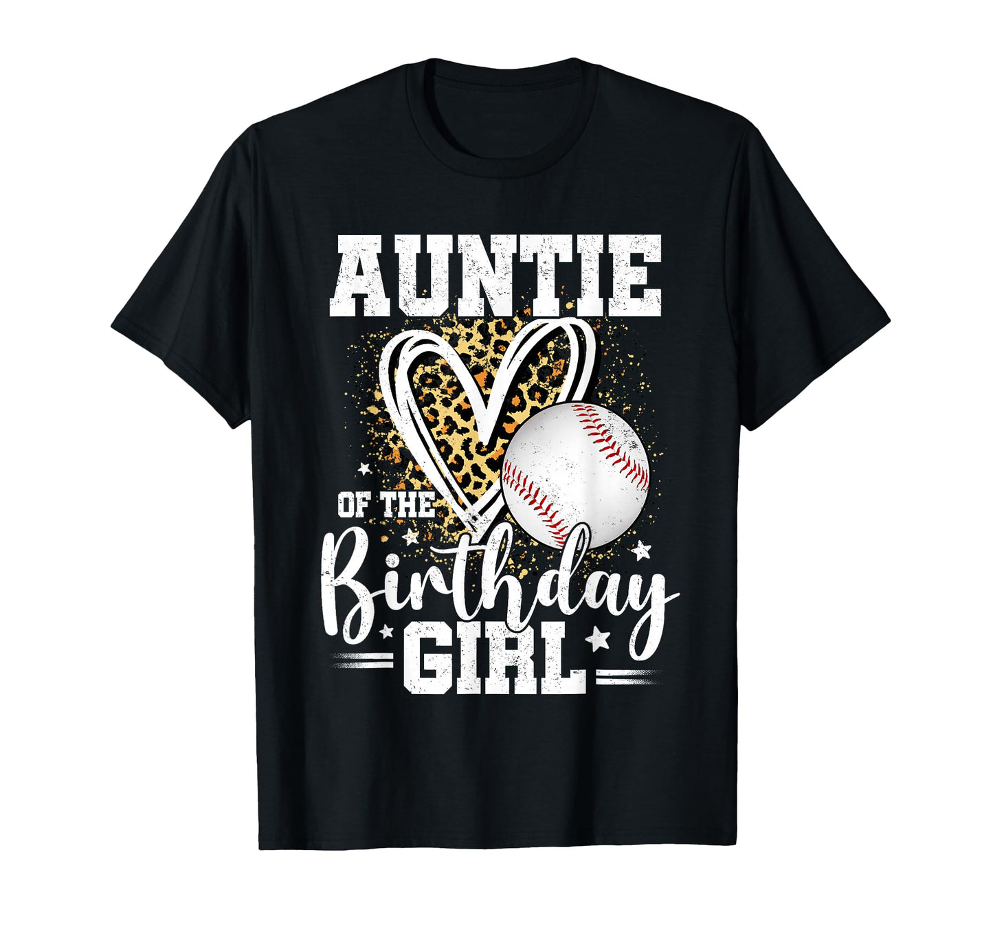 Auntie Birthday Baseball Auntie T-Shirt - Aesthetic Graphic for Adults - T-Shirt, Sweatshirt, Hoodie
