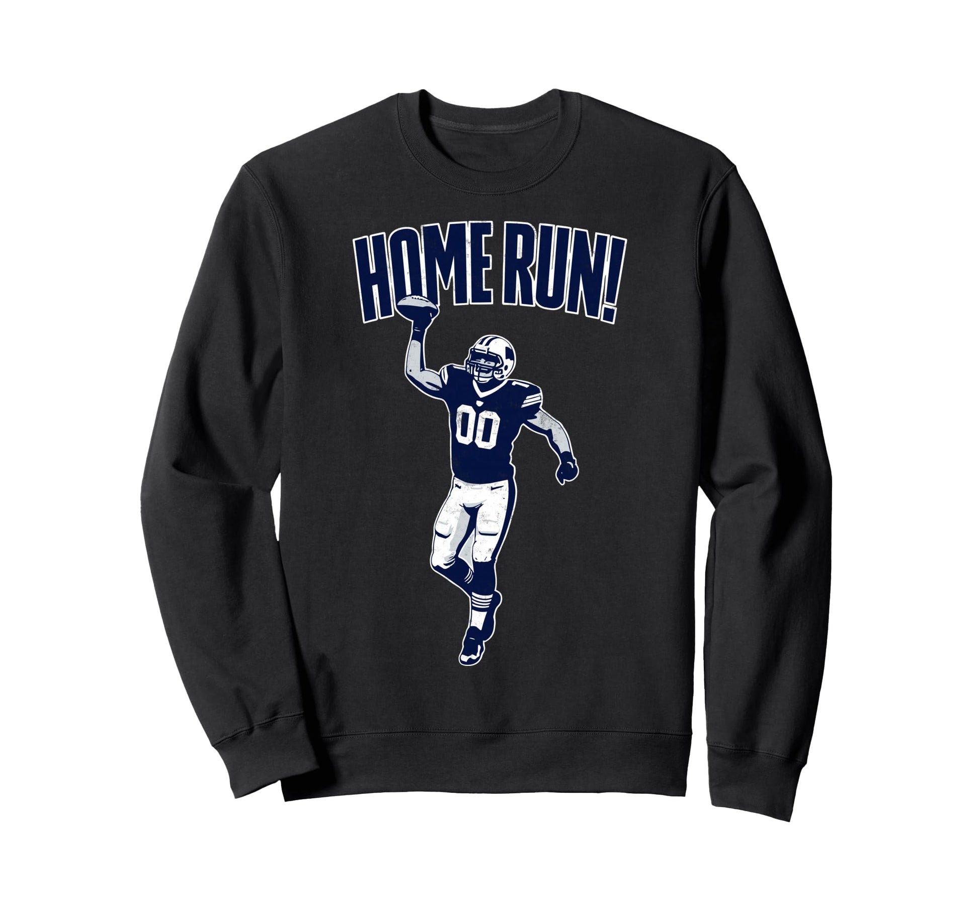 Funny Sports Homerun Football Sweatshirt - Aesthetic Graphic Unisex - T-Shirt, Sweatshirt, Hoodie