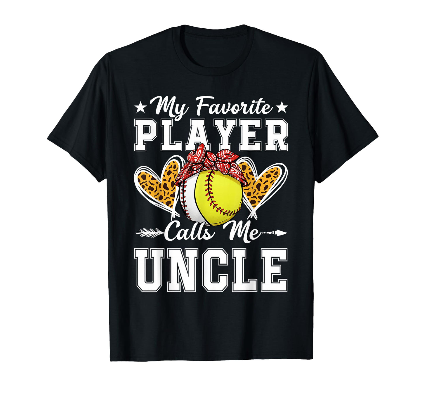 My Favorite Player Calls Me Uncle T-Shirt - Fun Novelty Design for Adults - T-Shirt, Sweatshirt, Hoodie