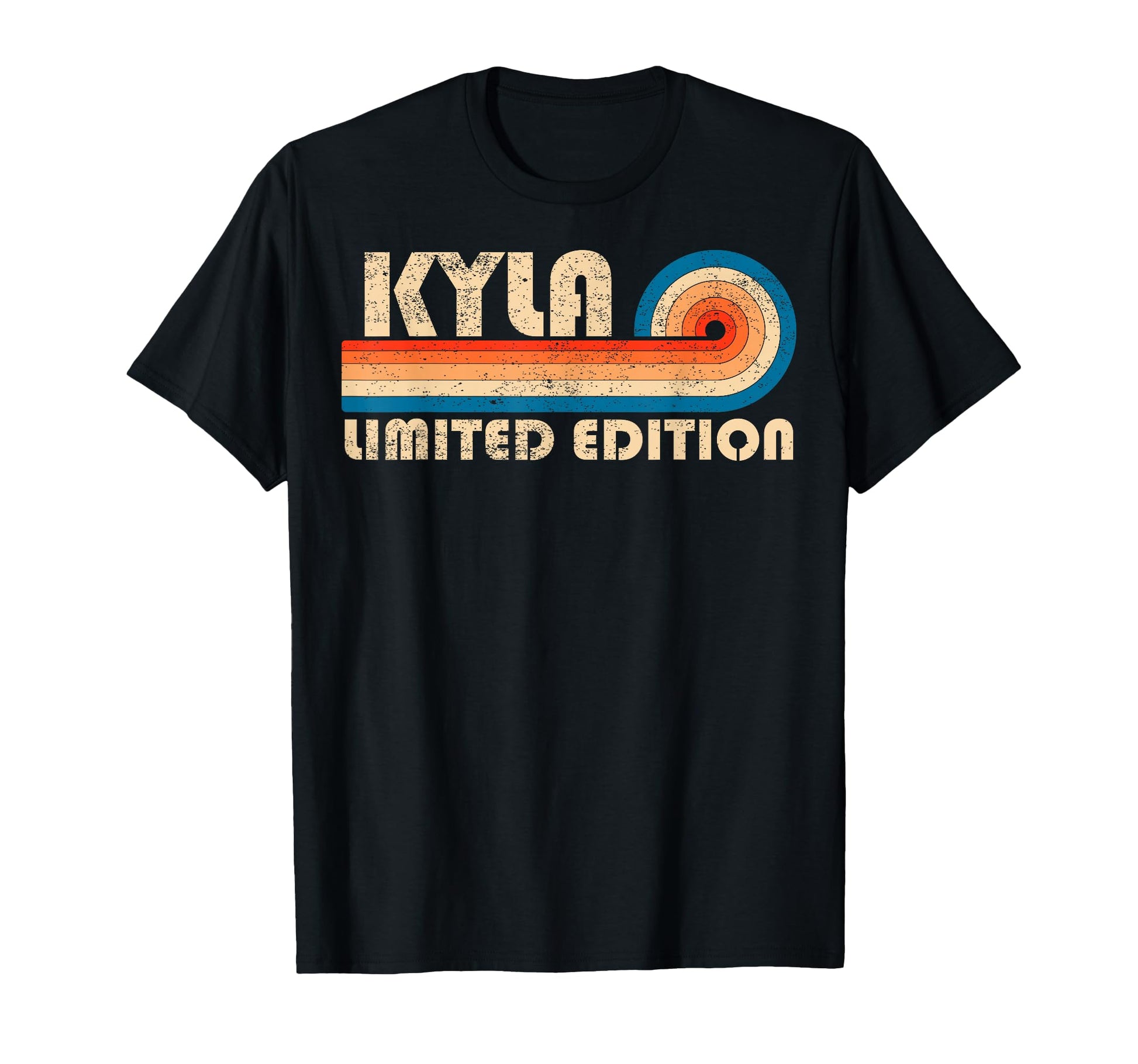 Kyla 70S 80S Sunset Stripe T-Shirt - Minimalist Print Men Women - T-Shirt, Sweatshirt, Hoodie