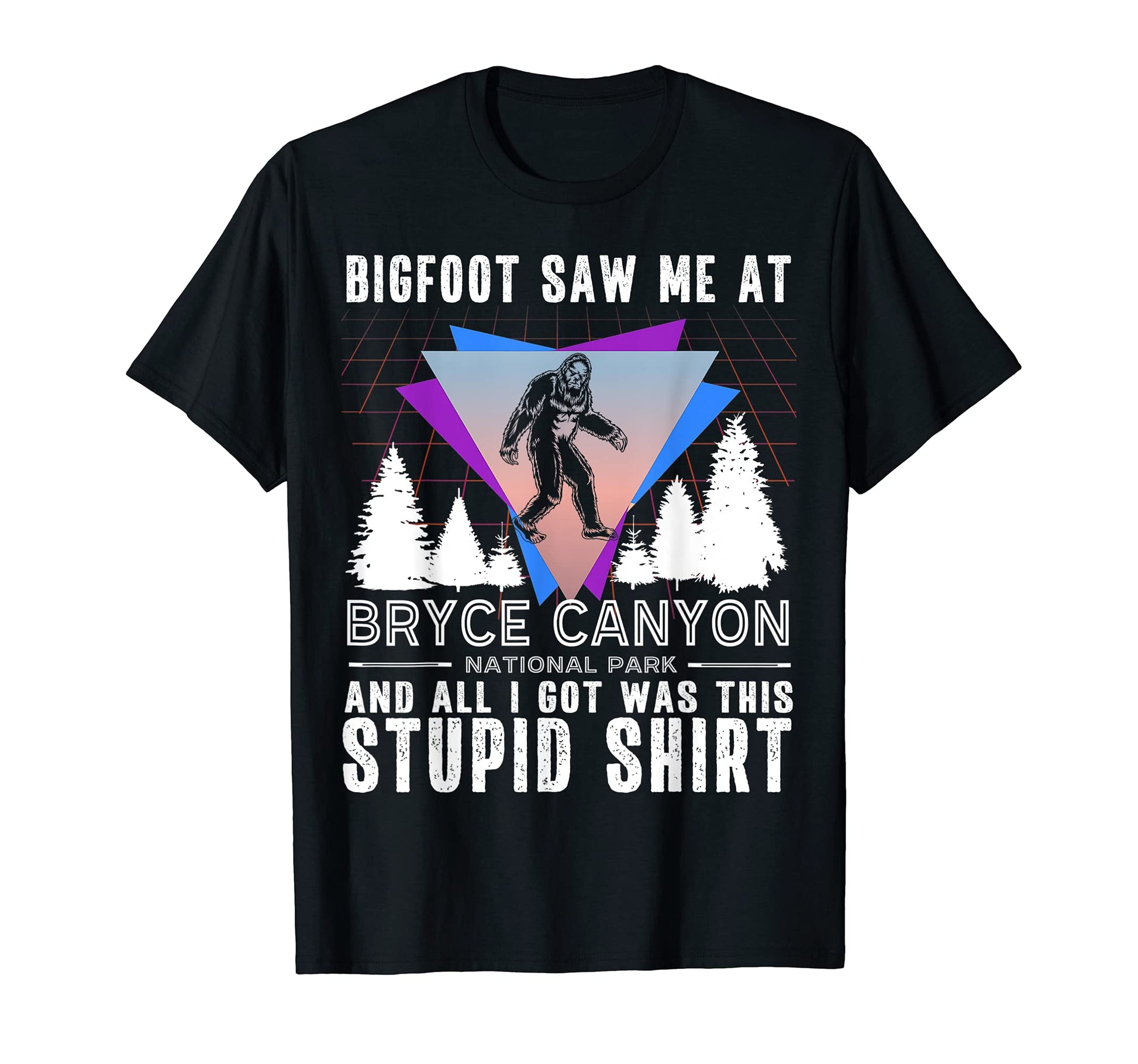 Bryce Canyon National Park Utah Bigfoot T-Shirt - Aesthetic Graphic Unisex - T-Shirt, Sweatshirt, Hoodie