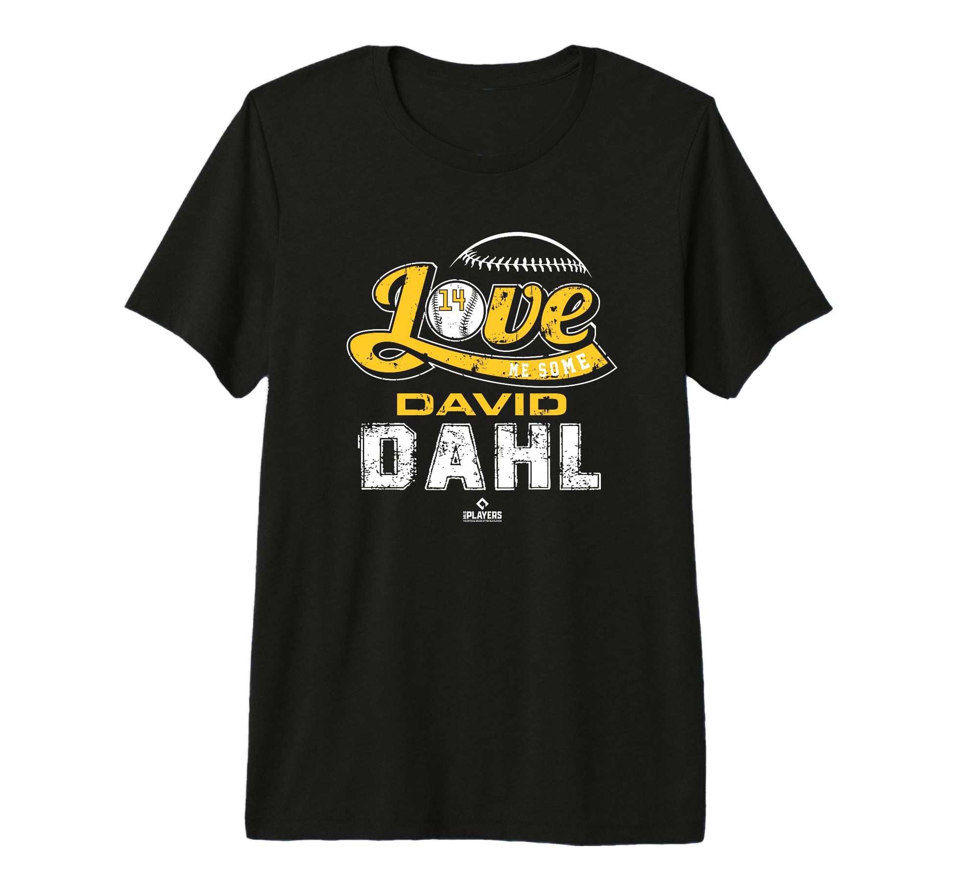 Love Me Some David Dahl Mlbpa Milwaukee T-Shirt - Graphic Print Unisex - T-Shirt, Sweatshirt, Hoodie