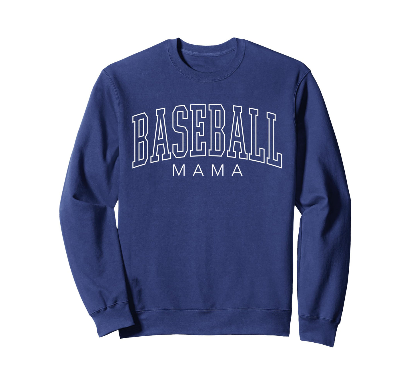 Baseball Mama Womens Mom Sweatshirt - Casual Everyday Wear for Adults - T-Shirt, Sweatshirt, Hoodie