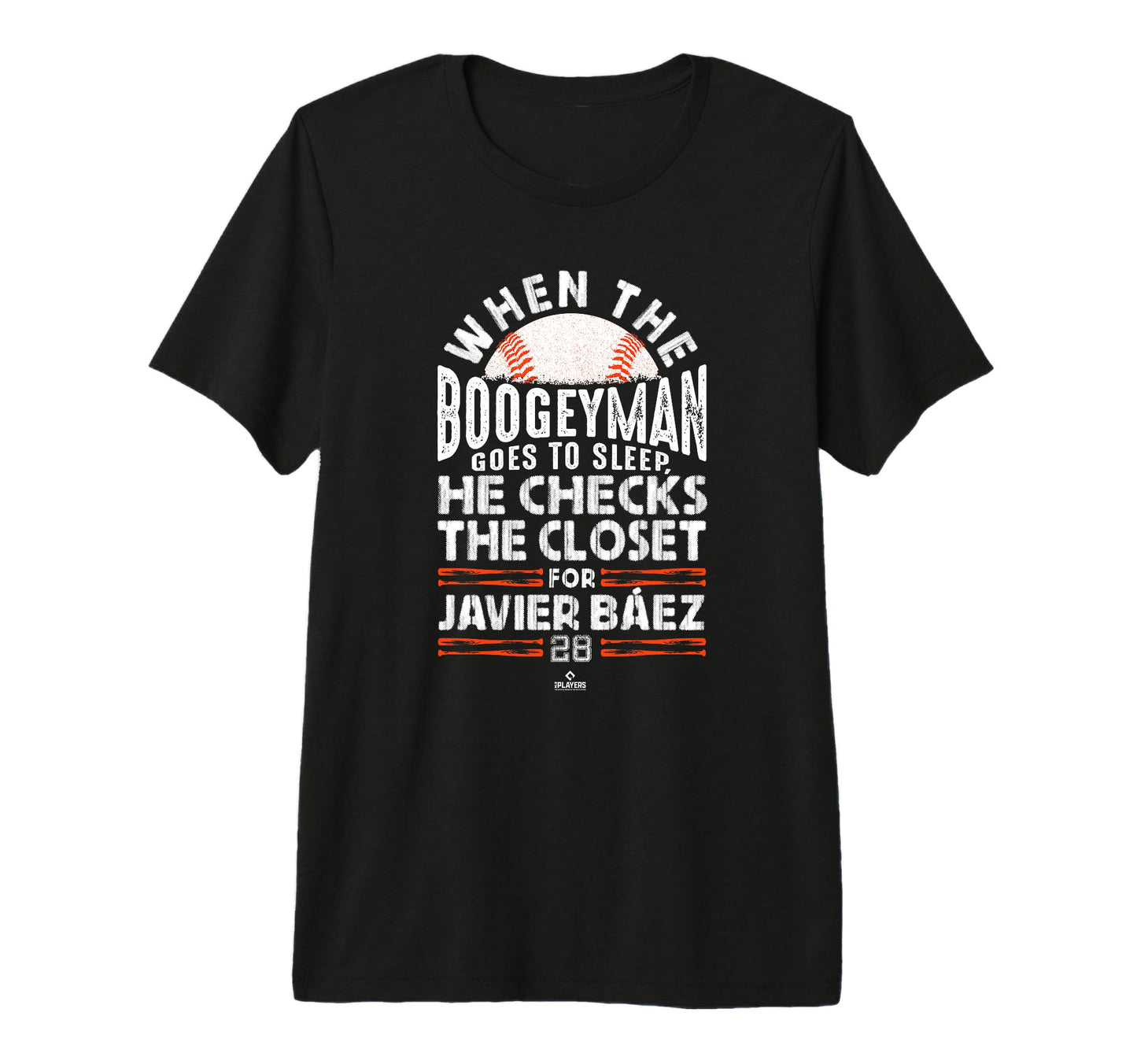 Boogeyman Checks Closet Javier Baez Funny T-Shirt - Trendy Graphic Unisex - T-Shirt, Sweatshirt, Hoodie