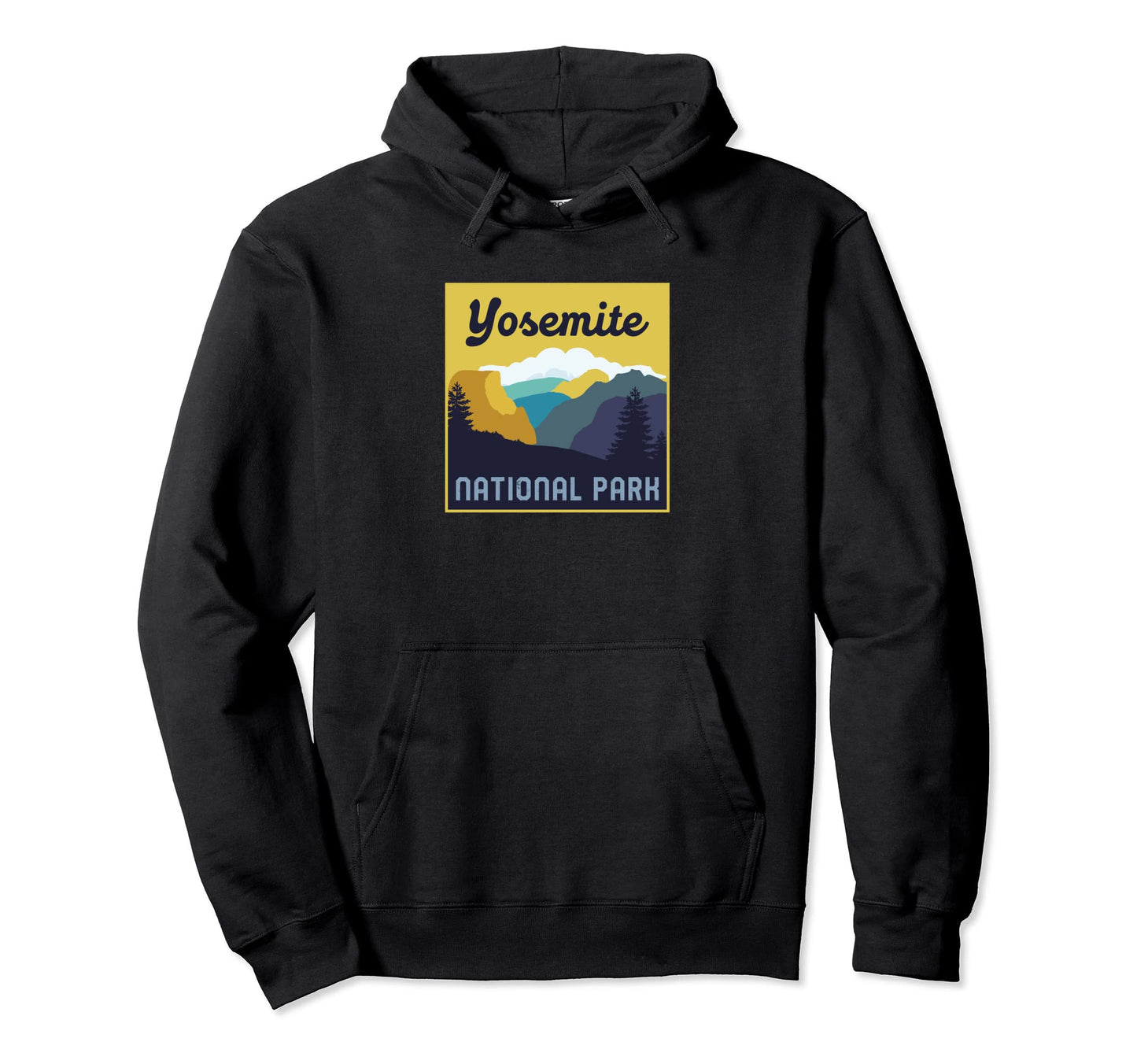 Yosemite National Park California Vacation Hoodie - Novelty Apparel Unisex - T-Shirt, Sweatshirt, Hoodie
