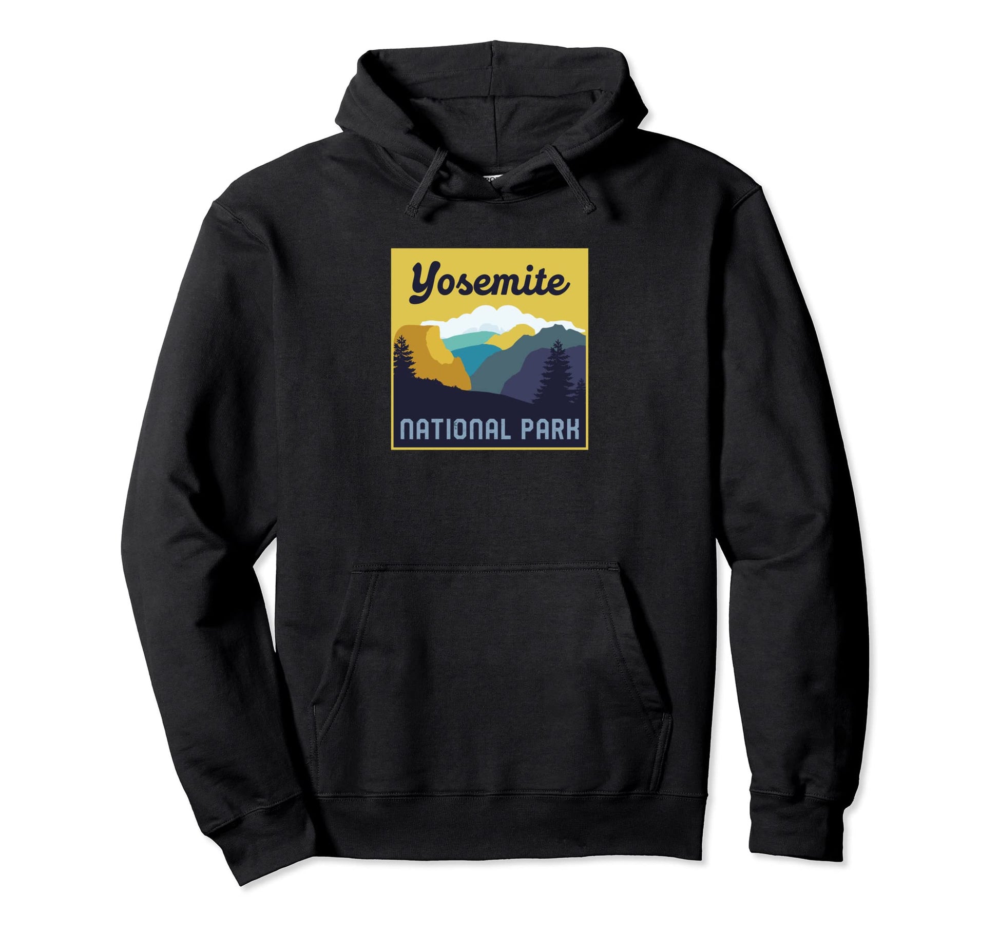 Yosemite National Park California Vacation Hoodie - Novelty Apparel Unisex - T-Shirt, Sweatshirt, Hoodie