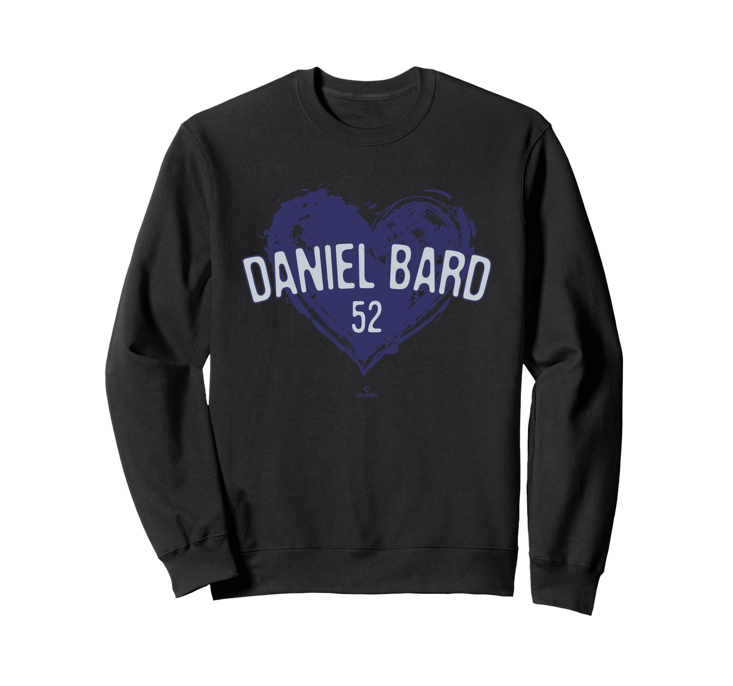 Distressed Heart Daniel Bard Sweatshirt - Minimalist Print for Adults - T-Shirt, Sweatshirt, Hoodie